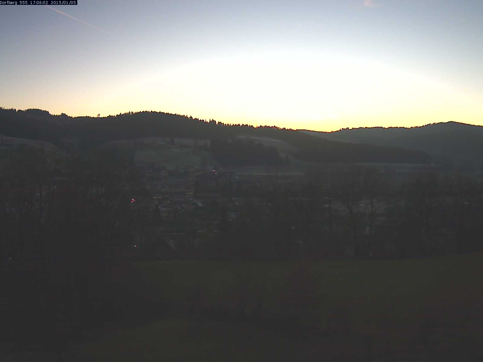 Webcam-Bild: Aussicht vom Dorfberg in Langnau 20150105-170601