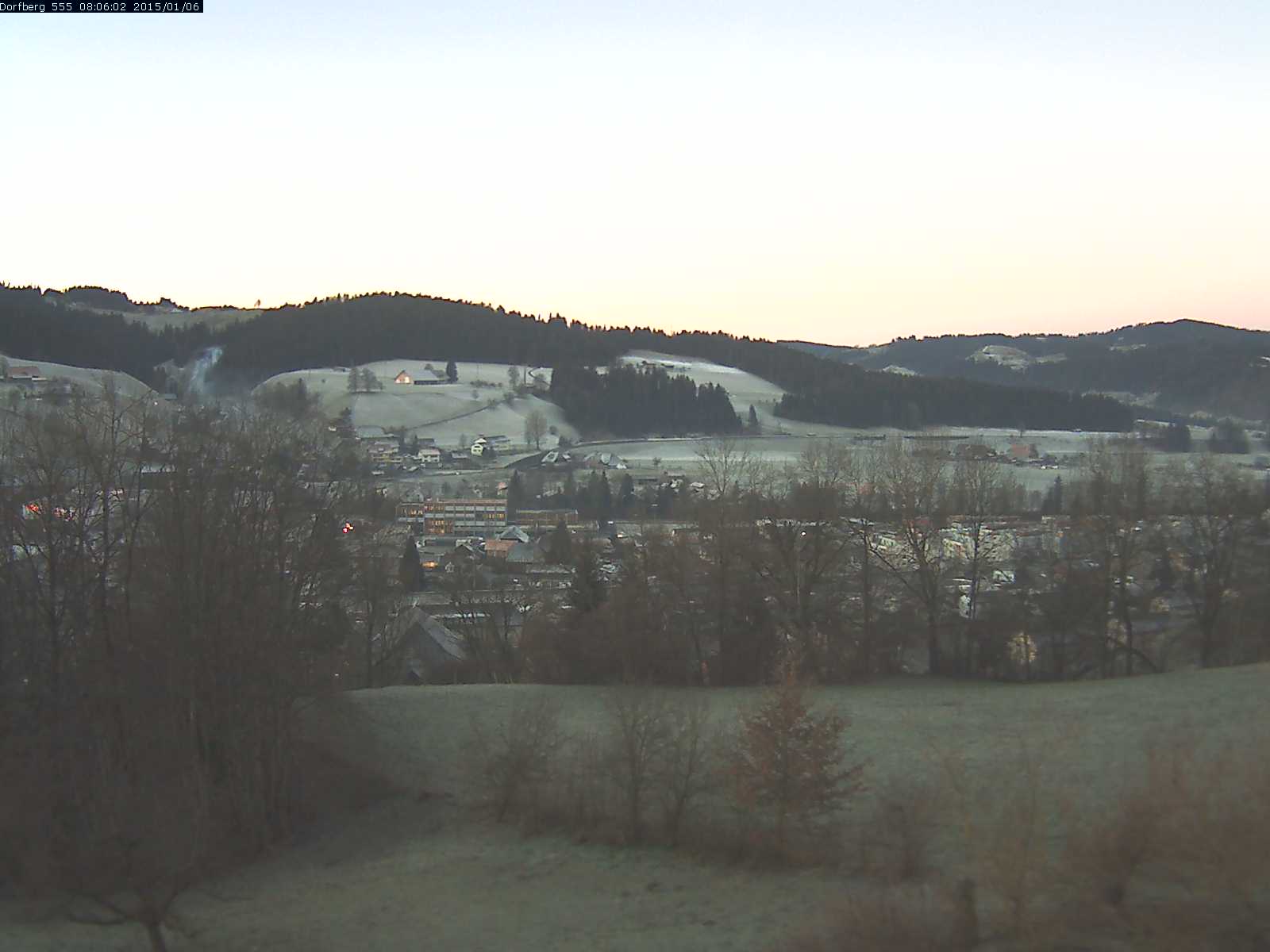 Webcam-Bild: Aussicht vom Dorfberg in Langnau 20150106-080601