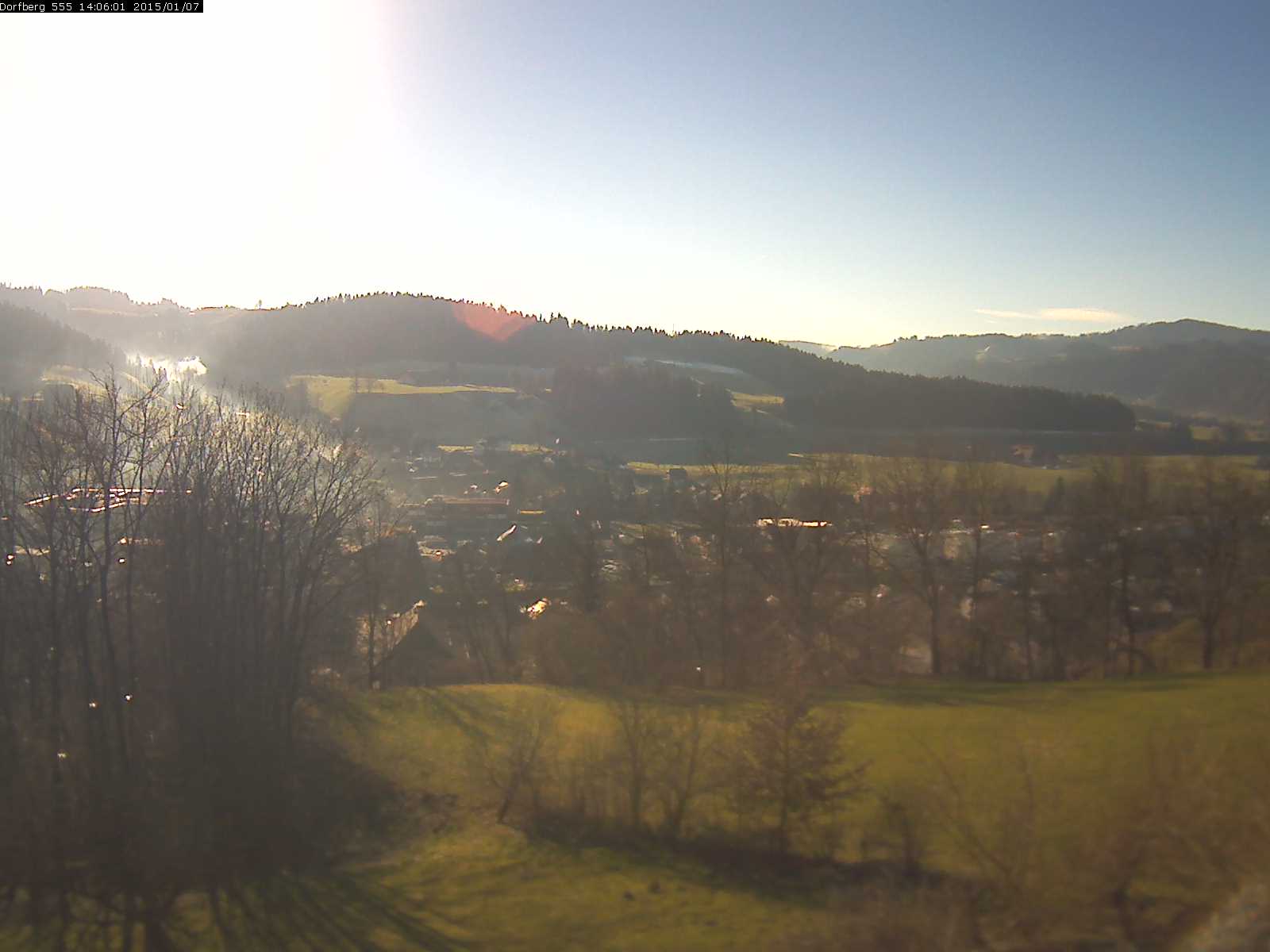 Webcam-Bild: Aussicht vom Dorfberg in Langnau 20150107-140601