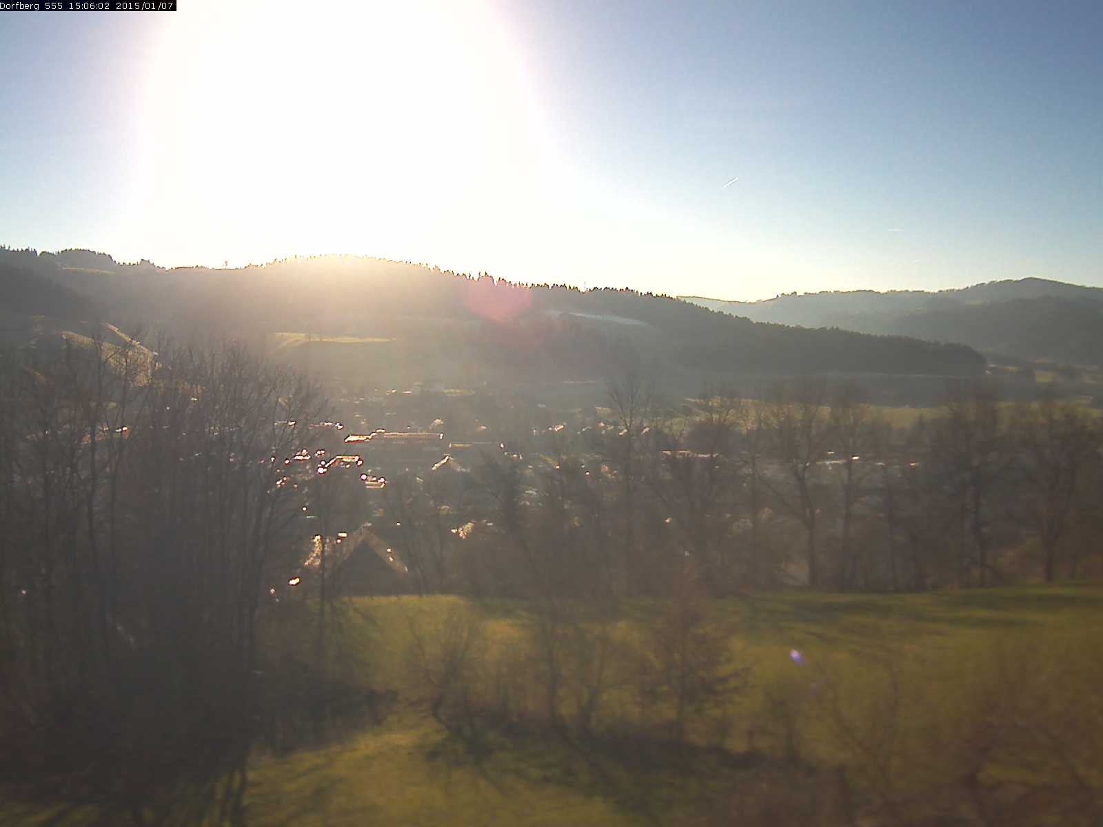 Webcam-Bild: Aussicht vom Dorfberg in Langnau 20150107-150601