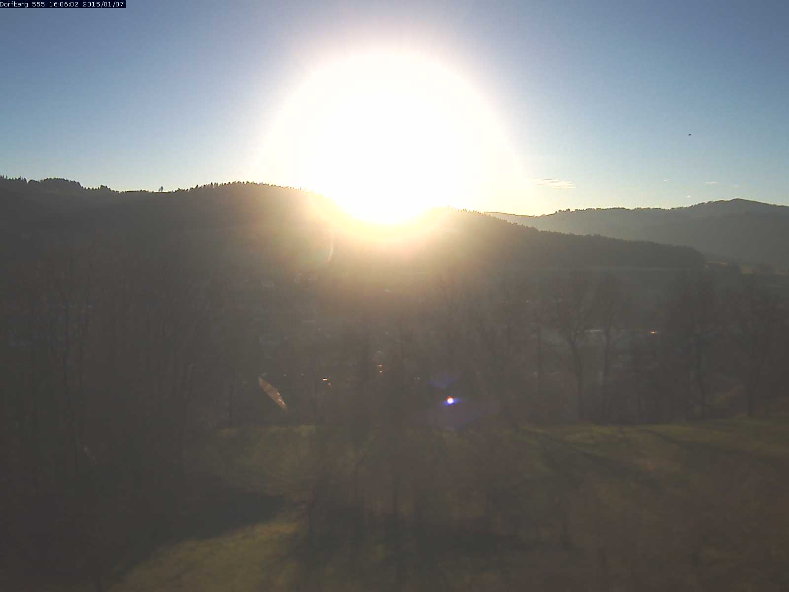 Webcam-Bild: Aussicht vom Dorfberg in Langnau 20150107-160601