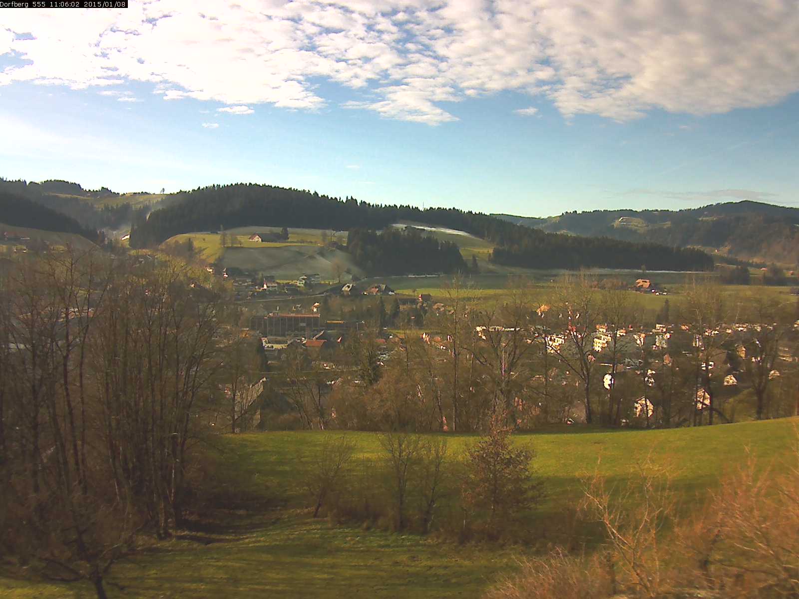 Webcam-Bild: Aussicht vom Dorfberg in Langnau 20150108-110601