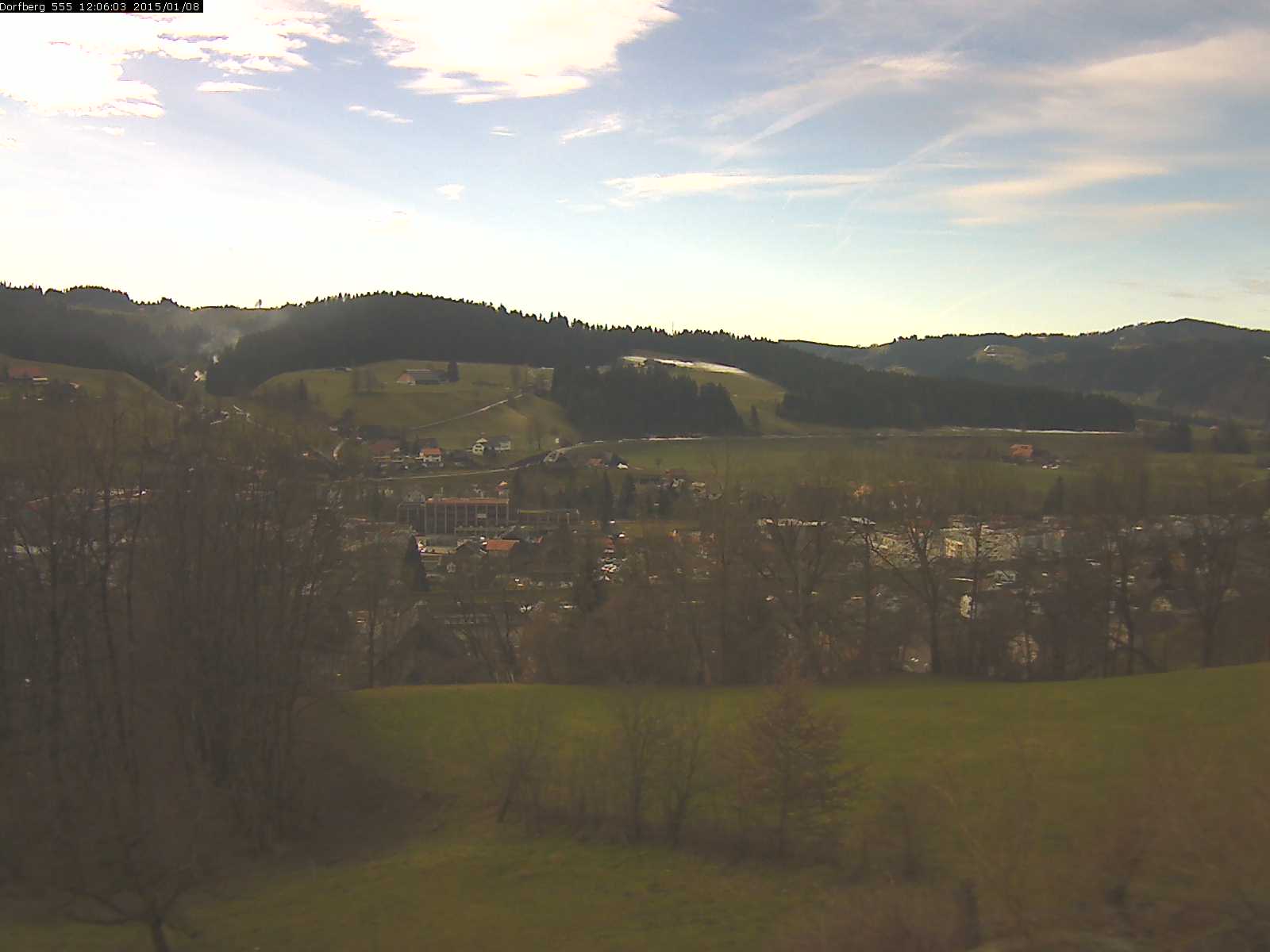 Webcam-Bild: Aussicht vom Dorfberg in Langnau 20150108-120601