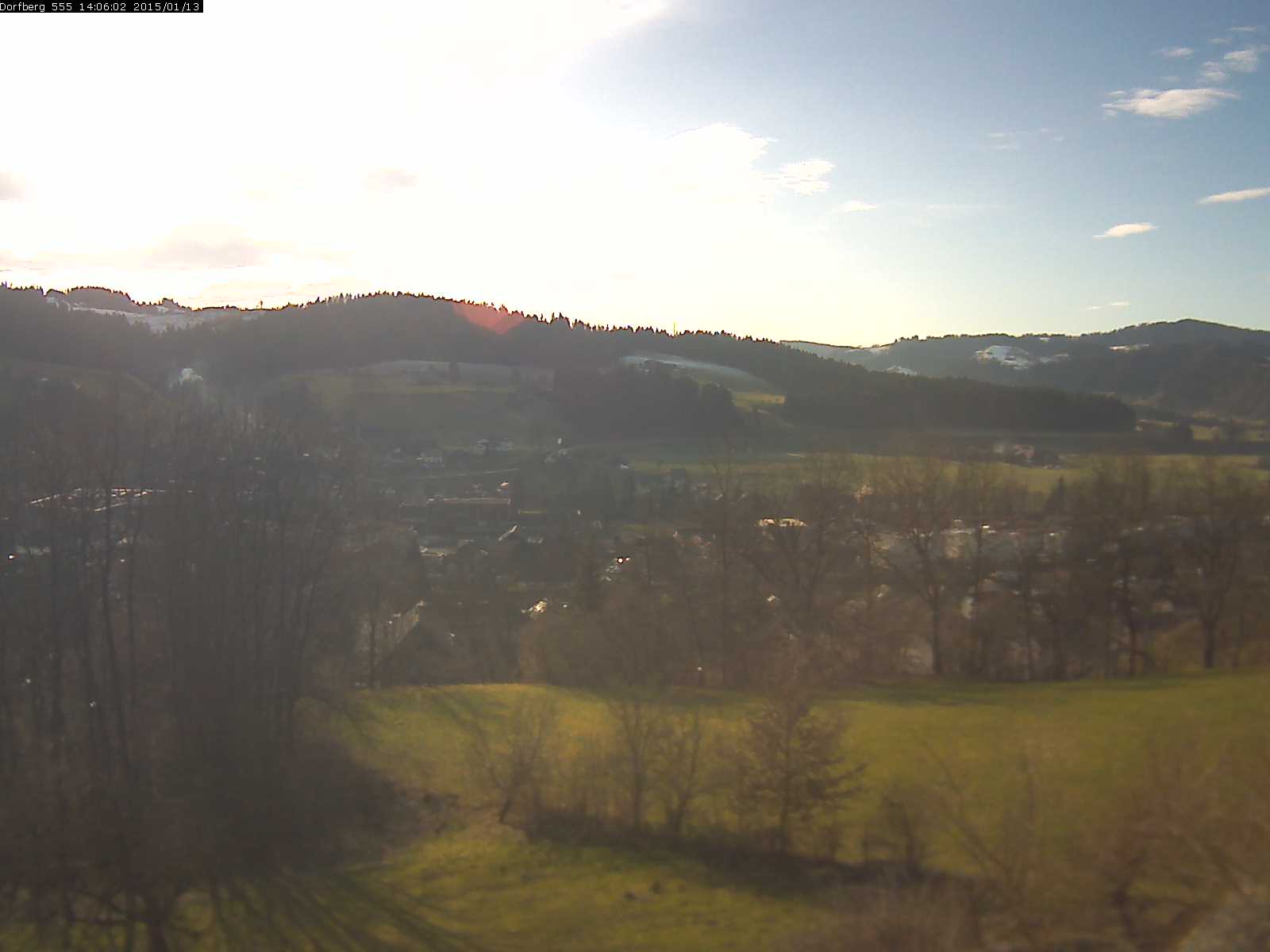 Webcam-Bild: Aussicht vom Dorfberg in Langnau 20150113-140601