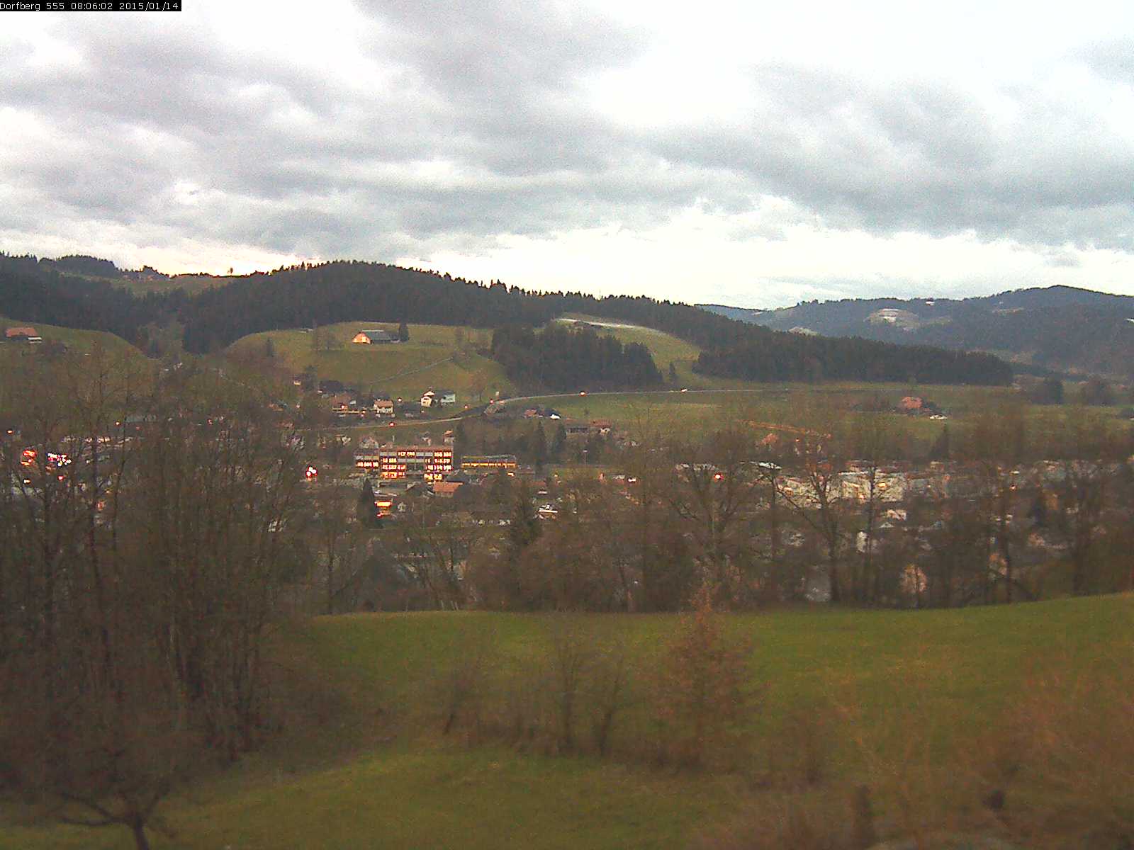 Webcam-Bild: Aussicht vom Dorfberg in Langnau 20150114-080601