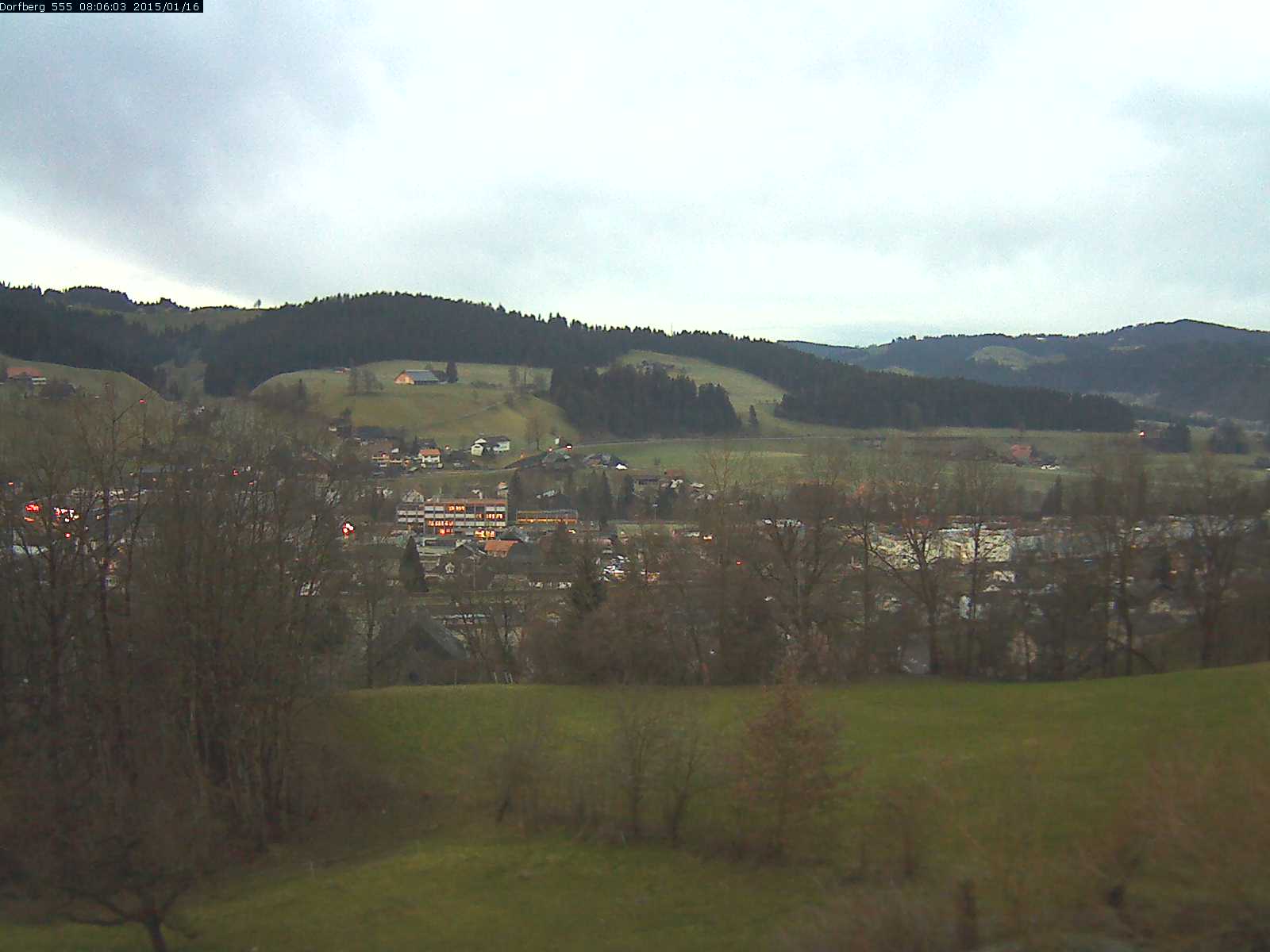 Webcam-Bild: Aussicht vom Dorfberg in Langnau 20150116-080602