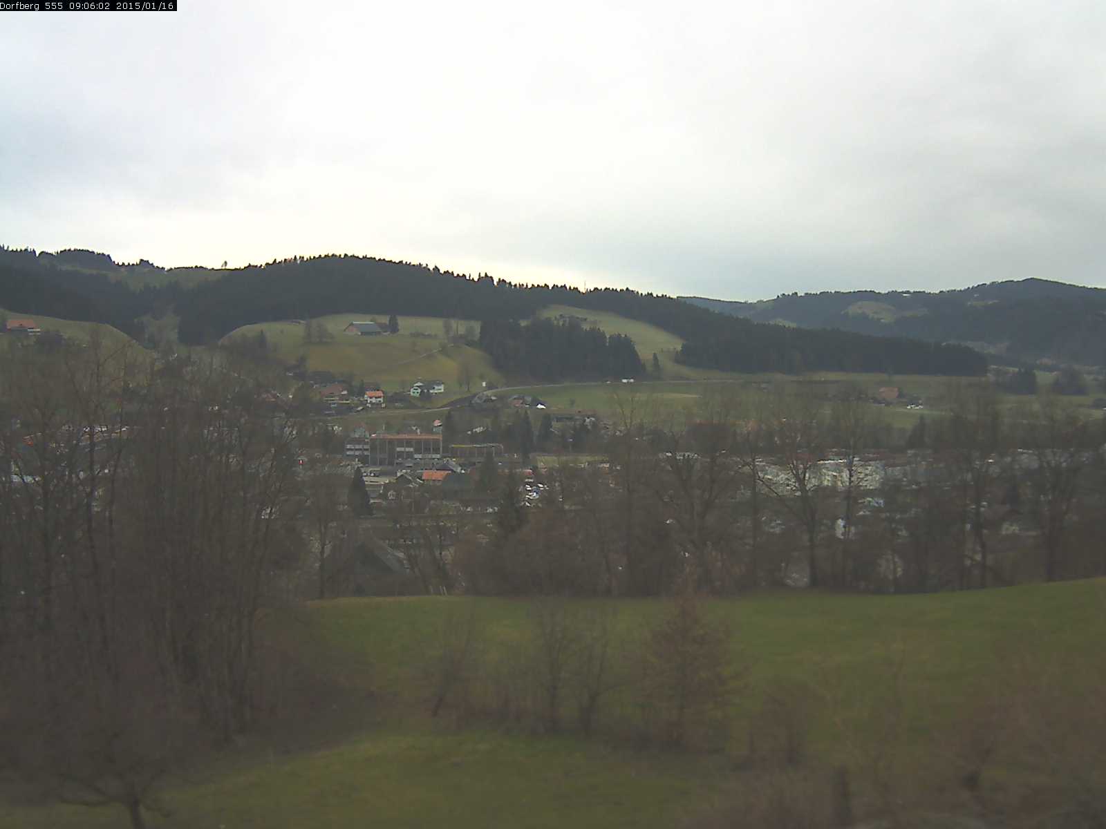 Webcam-Bild: Aussicht vom Dorfberg in Langnau 20150116-090601