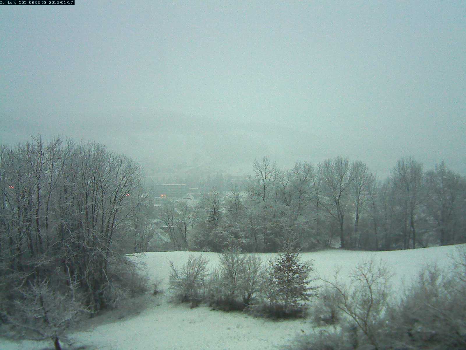 Webcam-Bild: Aussicht vom Dorfberg in Langnau 20150117-080601