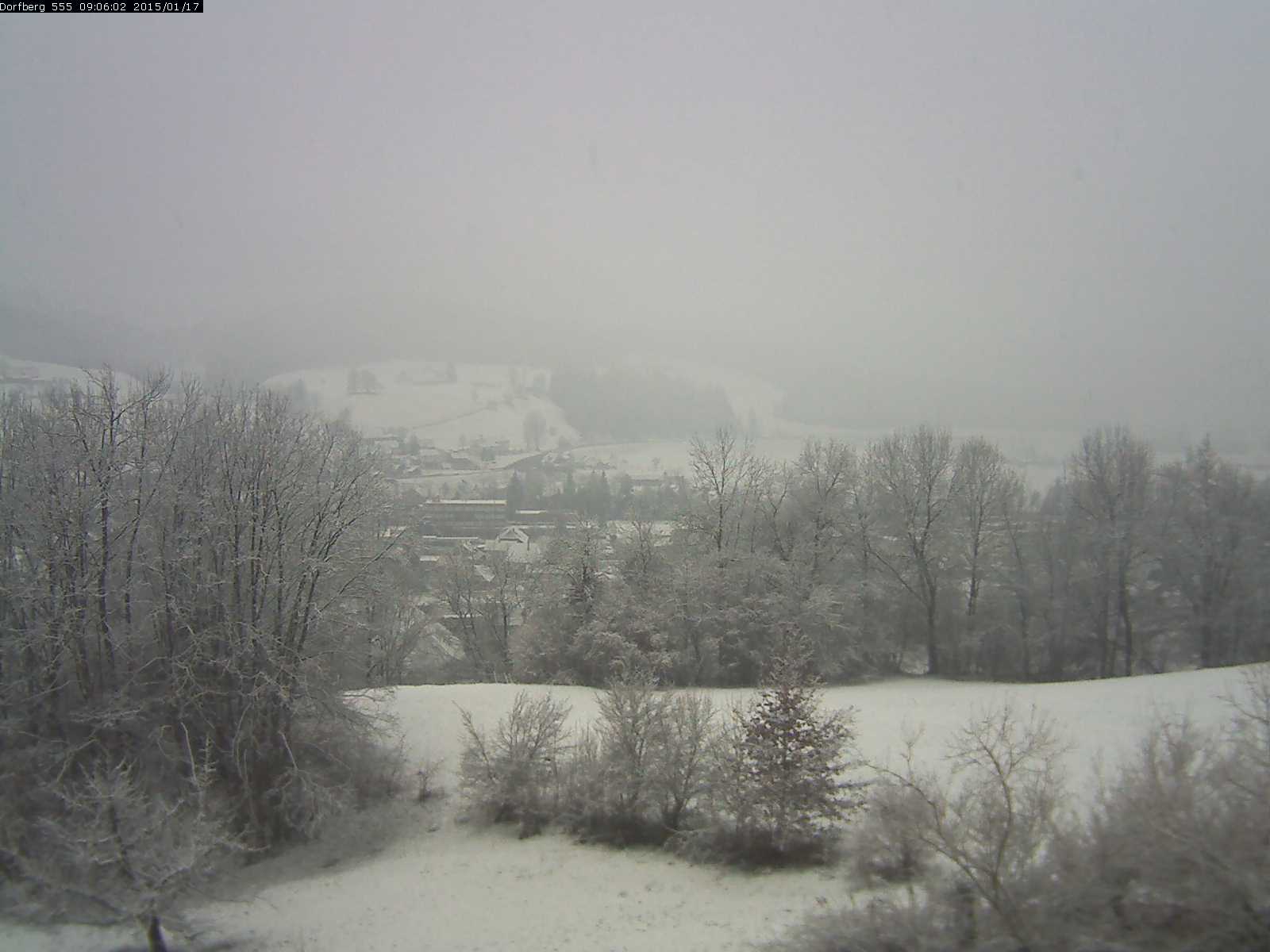 Webcam-Bild: Aussicht vom Dorfberg in Langnau 20150117-090601