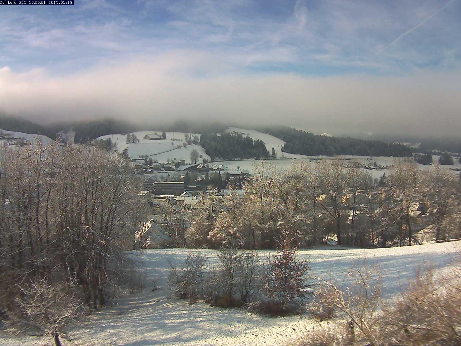 Webcam-Bild: Aussicht vom Dorfberg in Langnau 20150118-100601