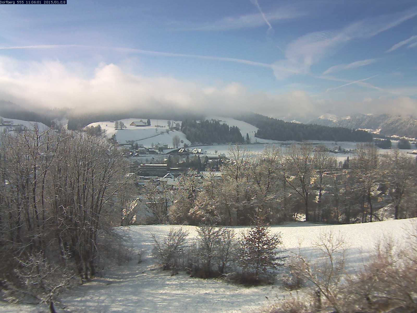 Webcam-Bild: Aussicht vom Dorfberg in Langnau 20150118-110601