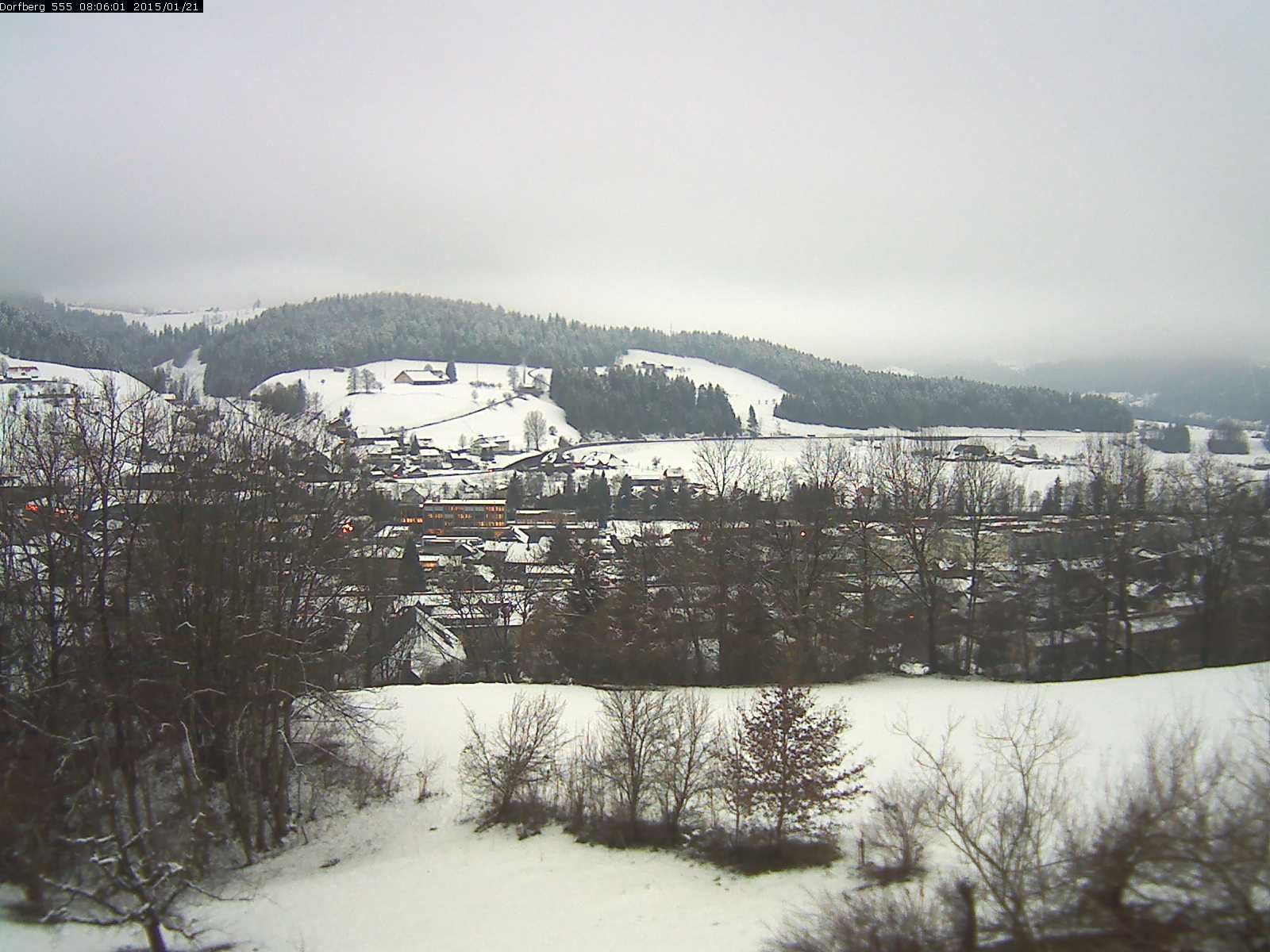 Webcam-Bild: Aussicht vom Dorfberg in Langnau 20150121-080601