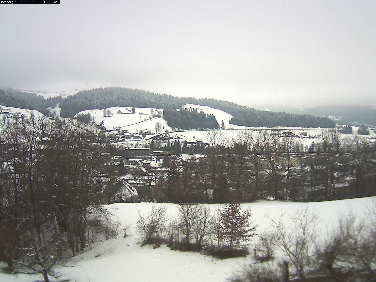 Webcam-Bild: Aussicht vom Dorfberg in Langnau 20150121-090601