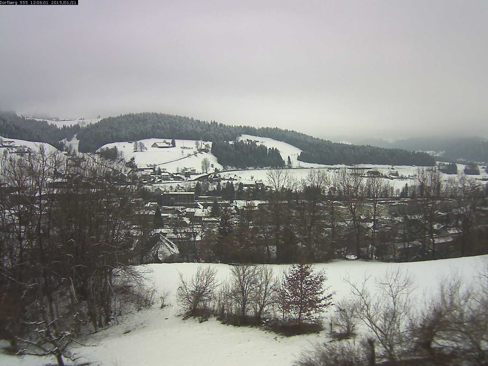 Webcam-Bild: Aussicht vom Dorfberg in Langnau 20150121-120601