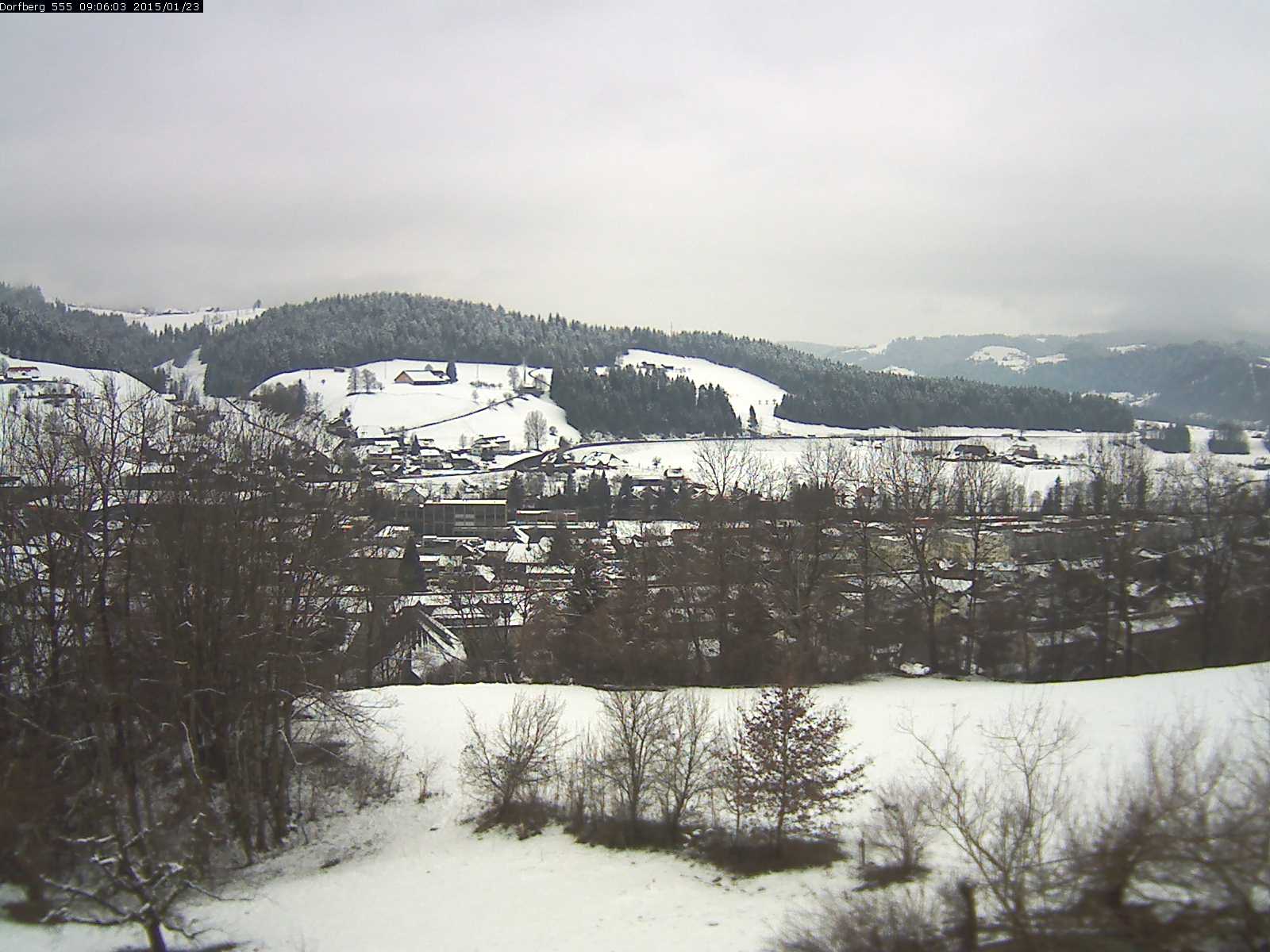 Webcam-Bild: Aussicht vom Dorfberg in Langnau 20150123-090601