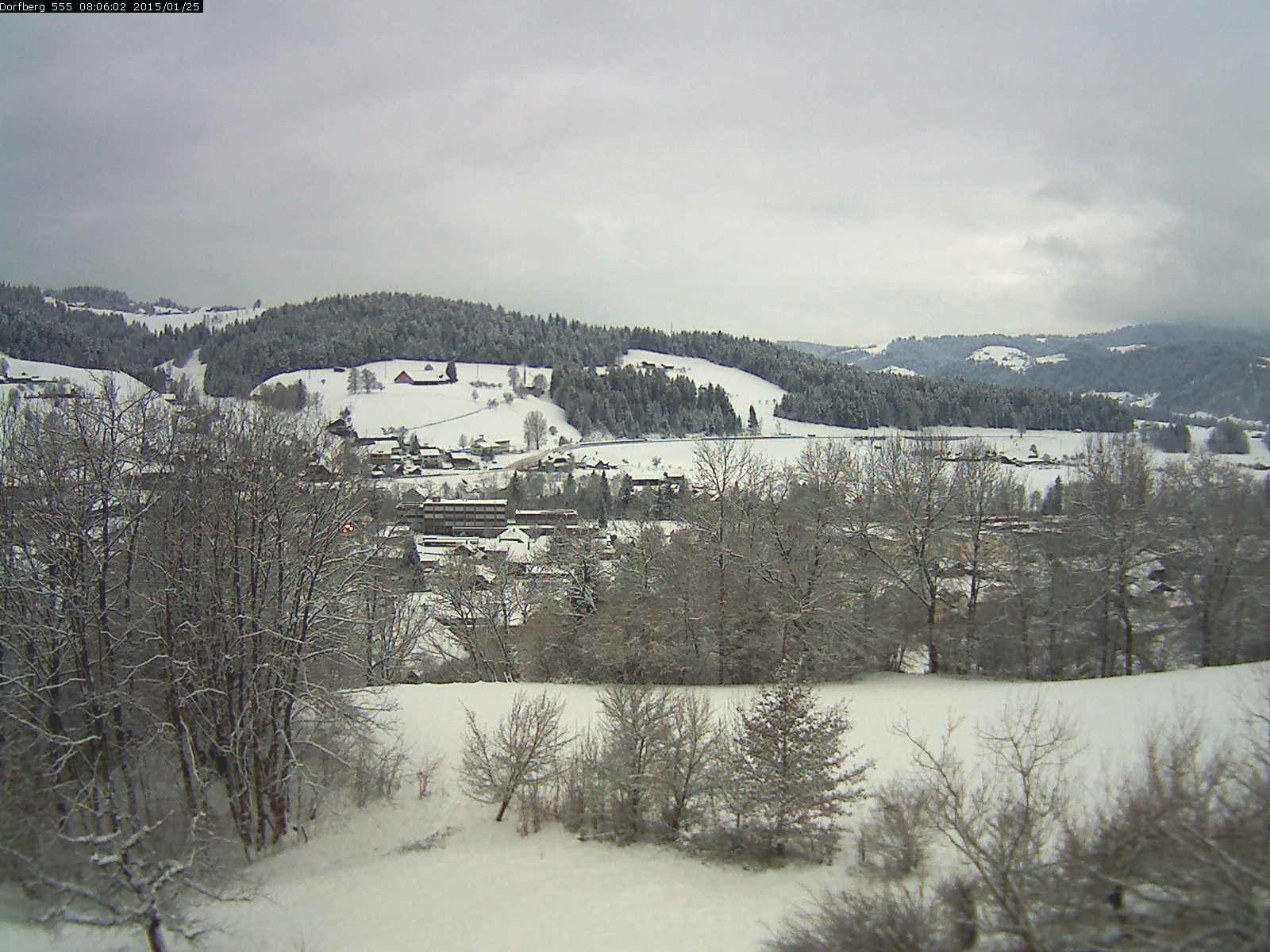 Webcam-Bild: Aussicht vom Dorfberg in Langnau 20150125-080601