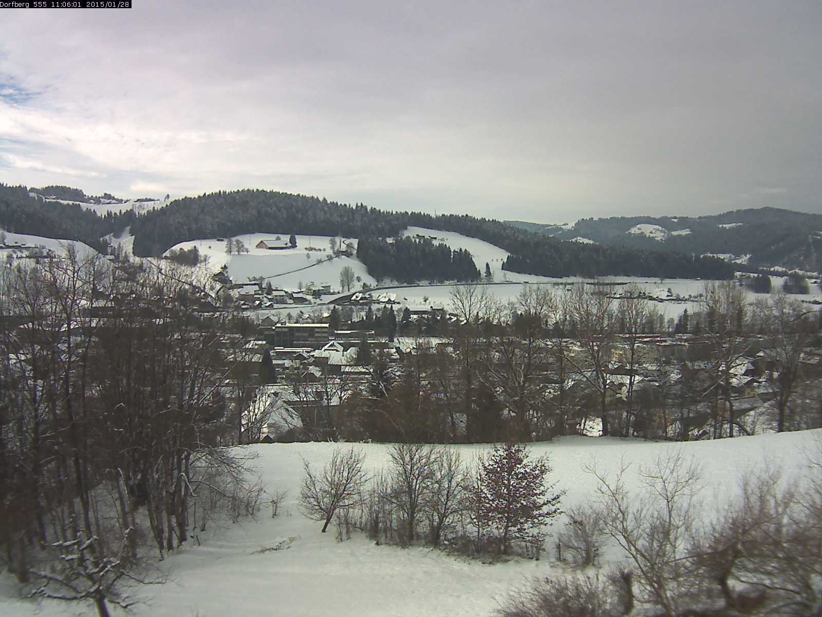 Webcam-Bild: Aussicht vom Dorfberg in Langnau 20150128-110601