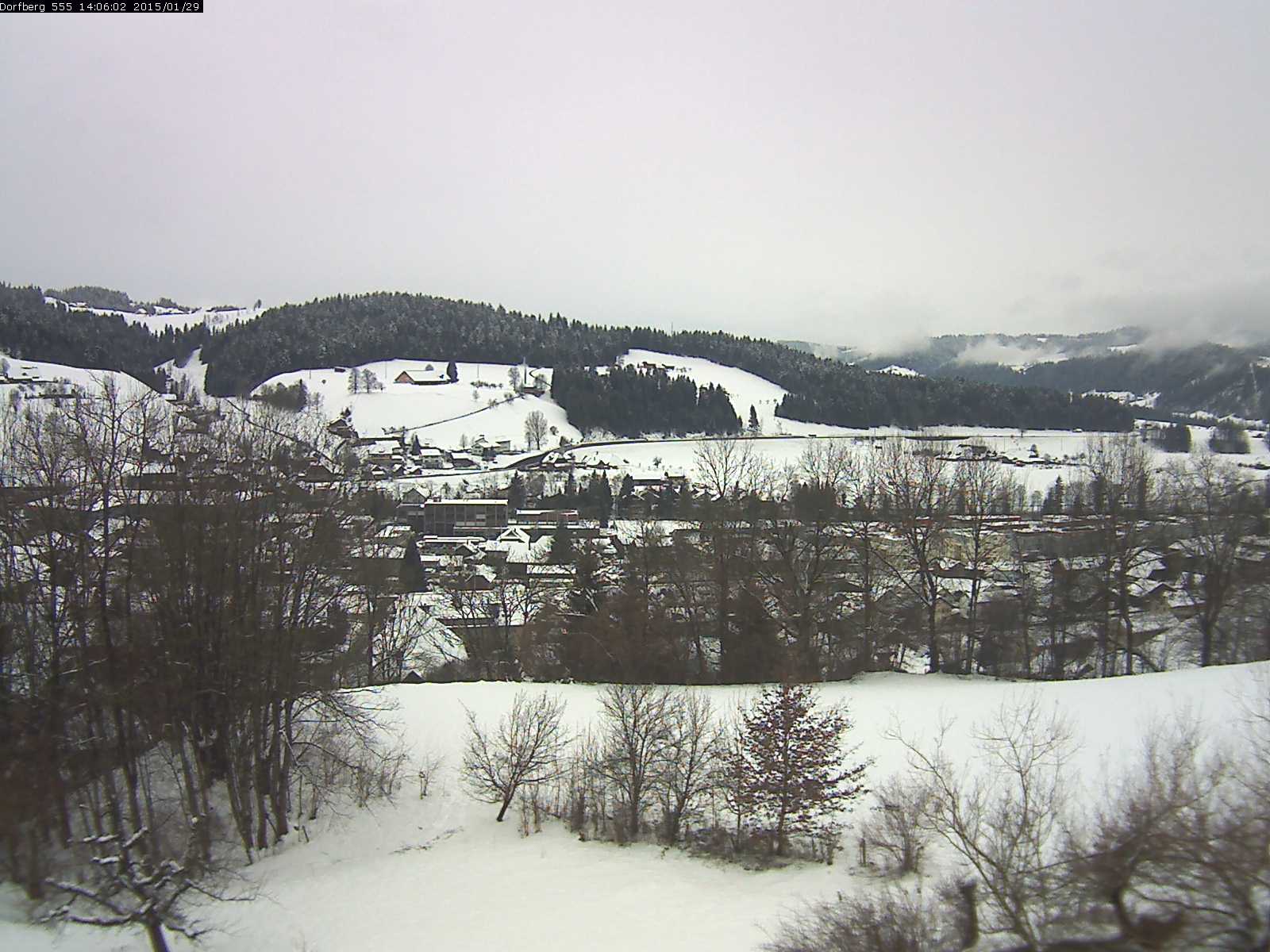 Webcam-Bild: Aussicht vom Dorfberg in Langnau 20150129-140601