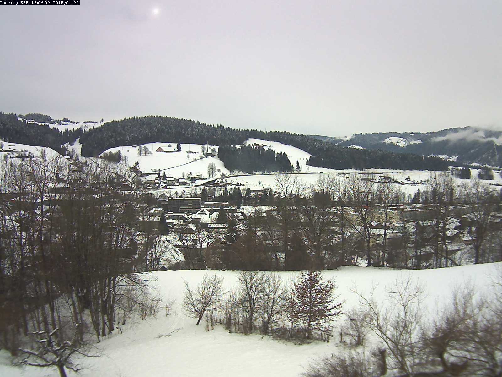 Webcam-Bild: Aussicht vom Dorfberg in Langnau 20150129-150601