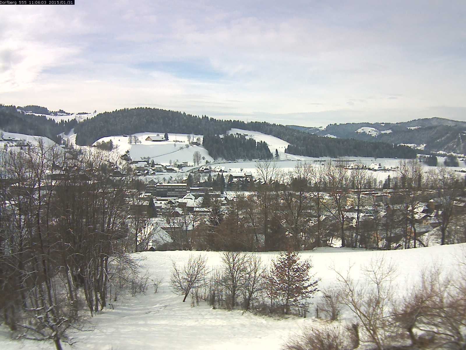 Webcam-Bild: Aussicht vom Dorfberg in Langnau 20150131-110601