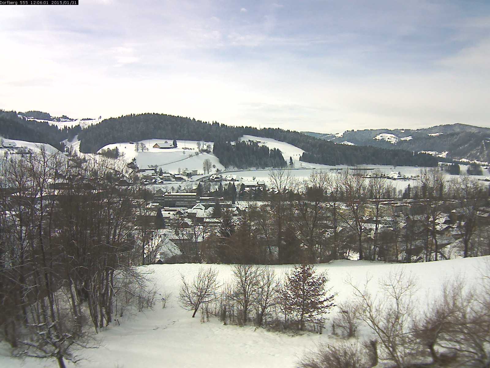 Webcam-Bild: Aussicht vom Dorfberg in Langnau 20150131-120601