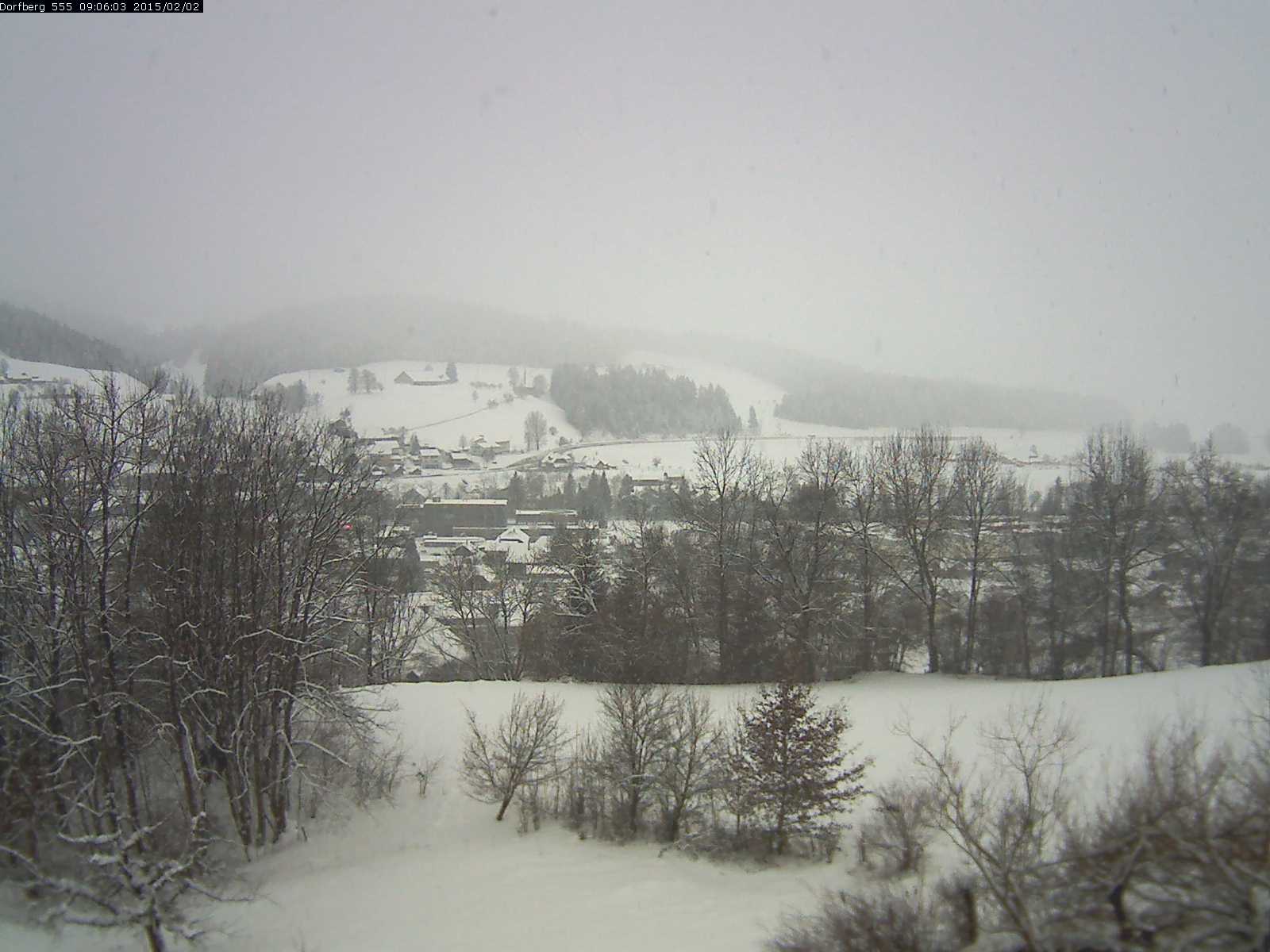 Webcam-Bild: Aussicht vom Dorfberg in Langnau 20150202-090601