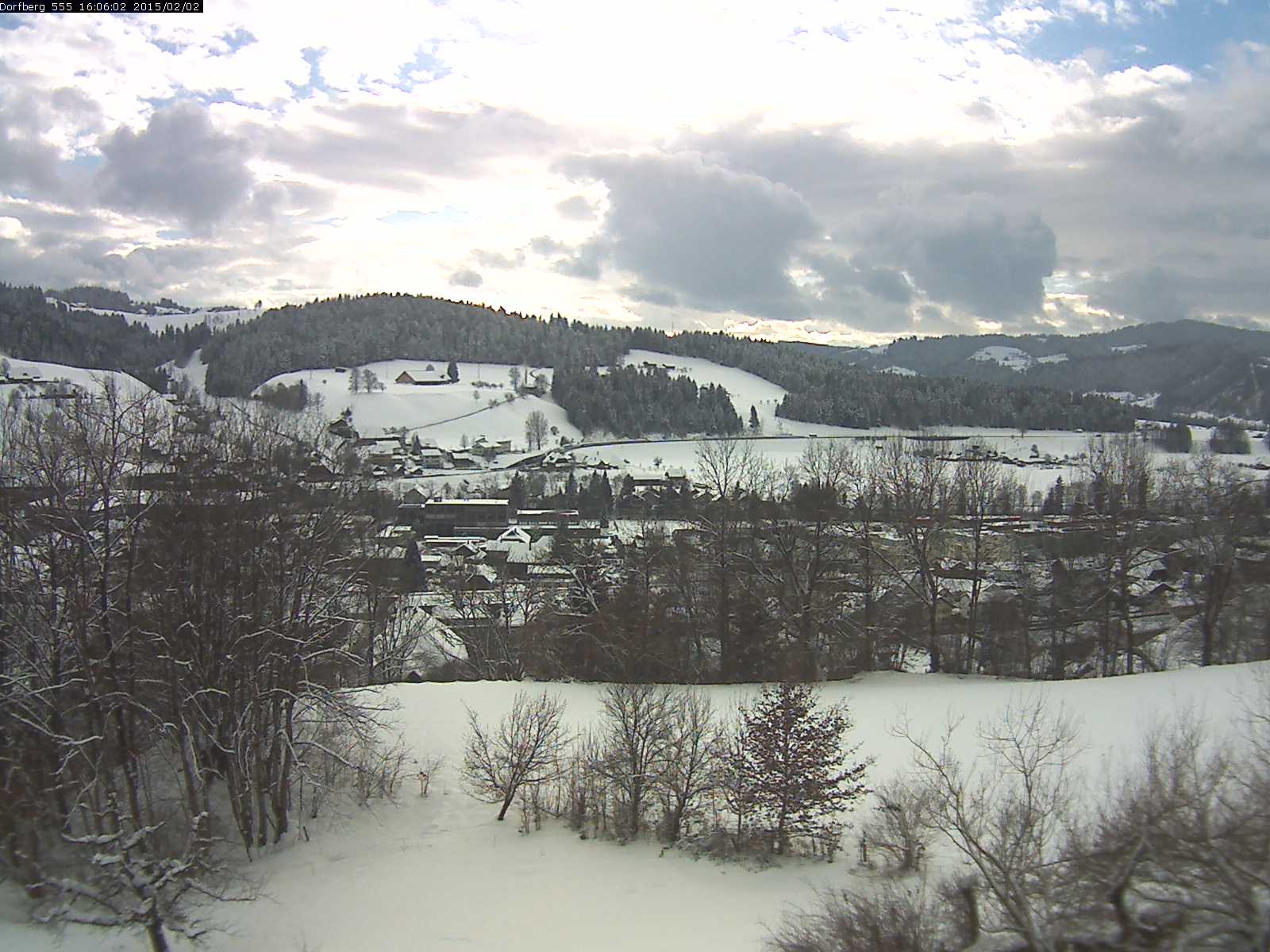 Webcam-Bild: Aussicht vom Dorfberg in Langnau 20150202-160601