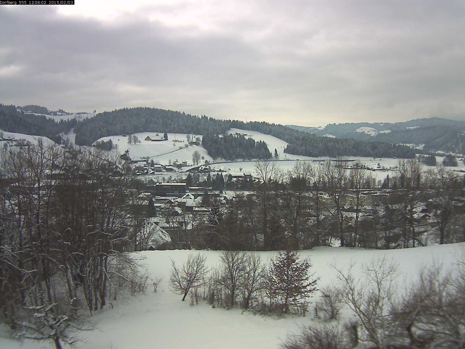 Webcam-Bild: Aussicht vom Dorfberg in Langnau 20150203-120601