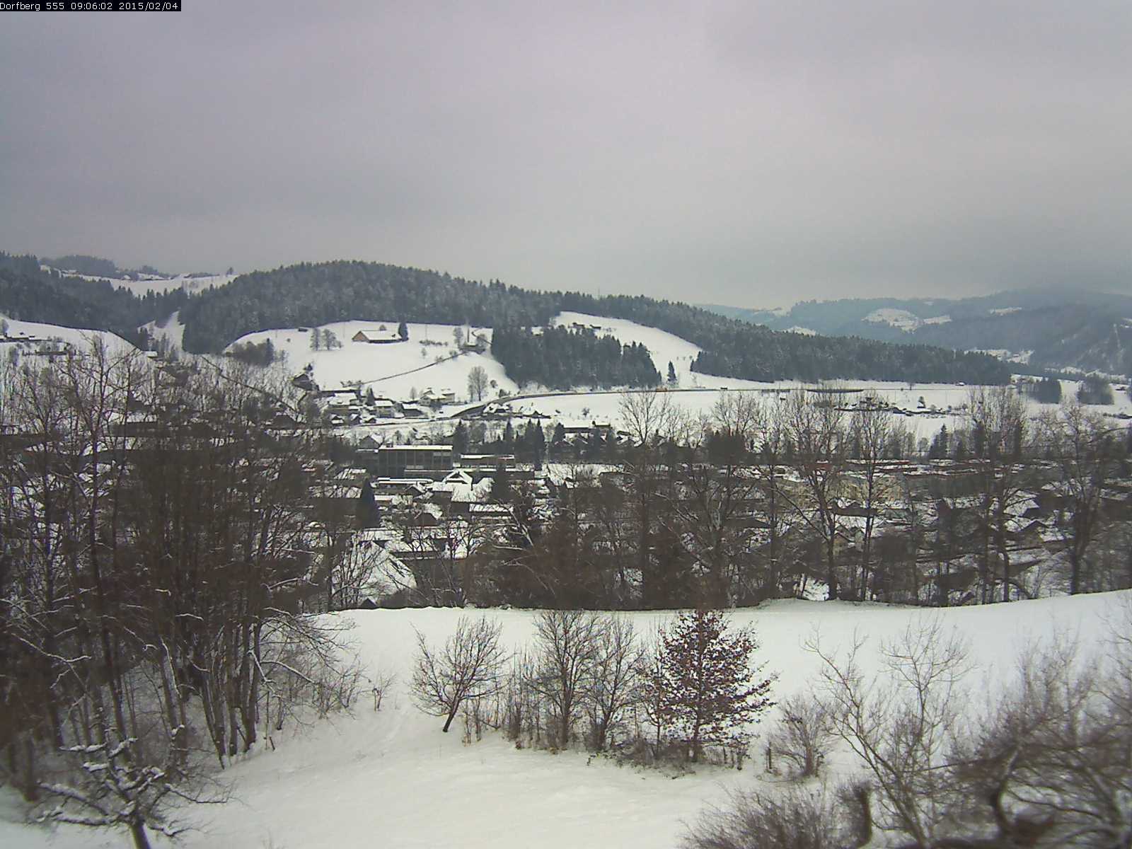 Webcam-Bild: Aussicht vom Dorfberg in Langnau 20150204-090601
