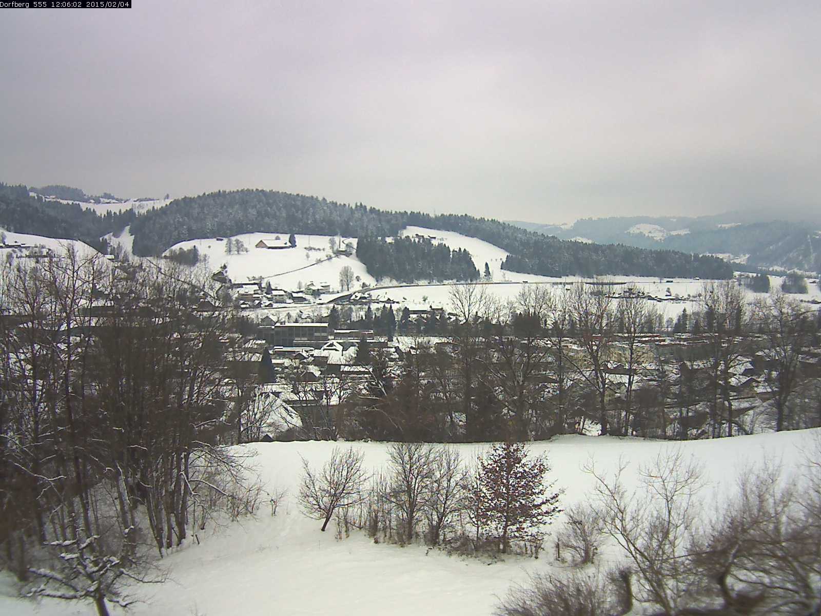 Webcam-Bild: Aussicht vom Dorfberg in Langnau 20150204-120601