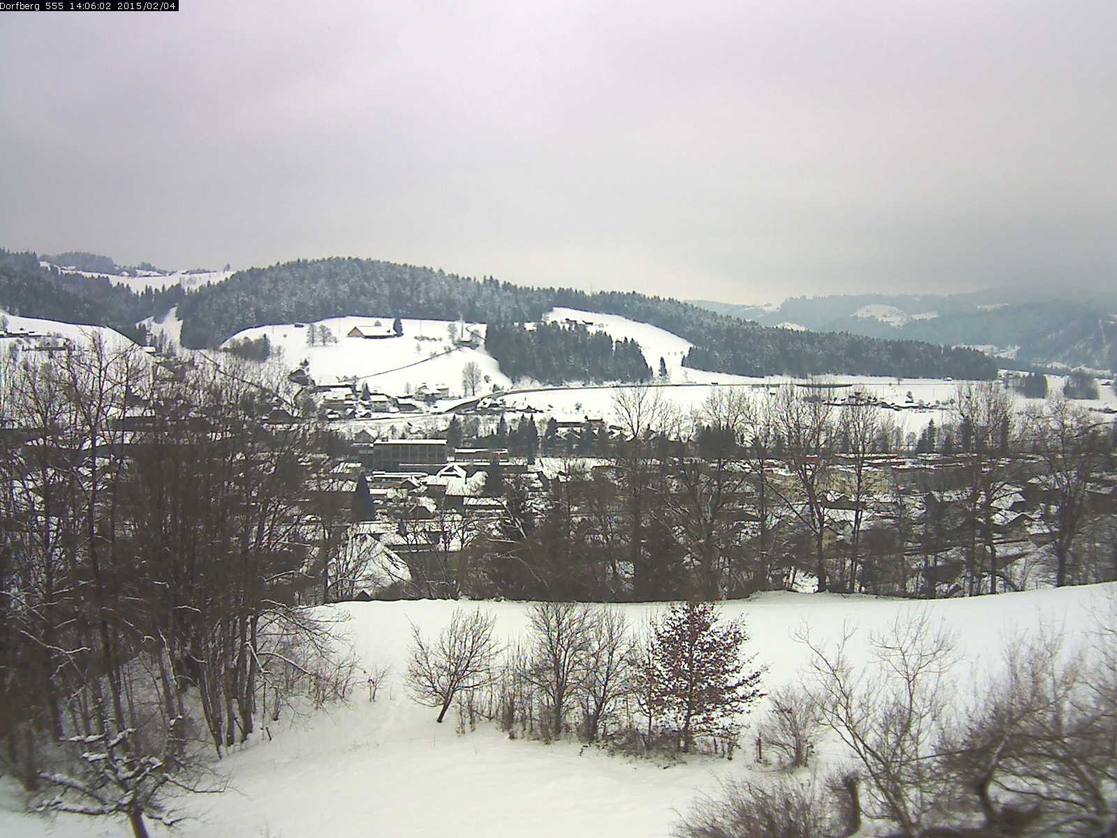 Webcam-Bild: Aussicht vom Dorfberg in Langnau 20150204-140601