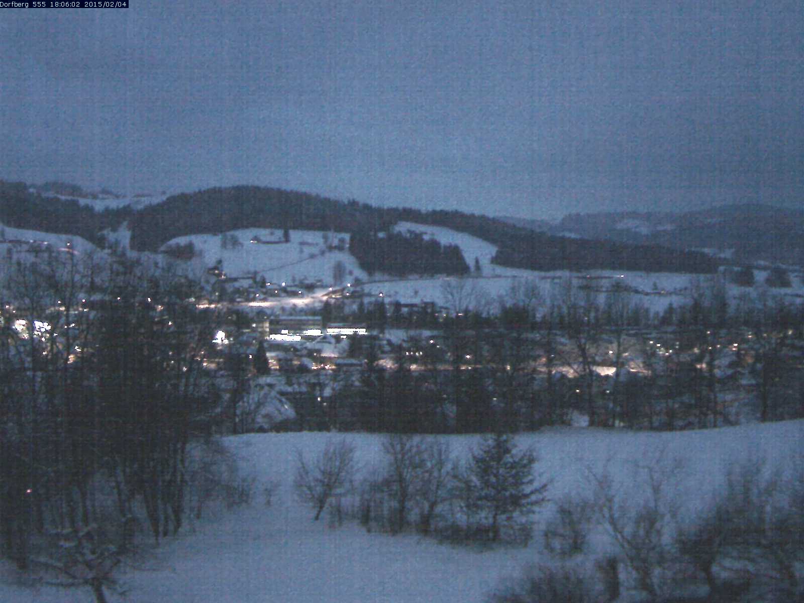 Webcam-Bild: Aussicht vom Dorfberg in Langnau 20150204-180601