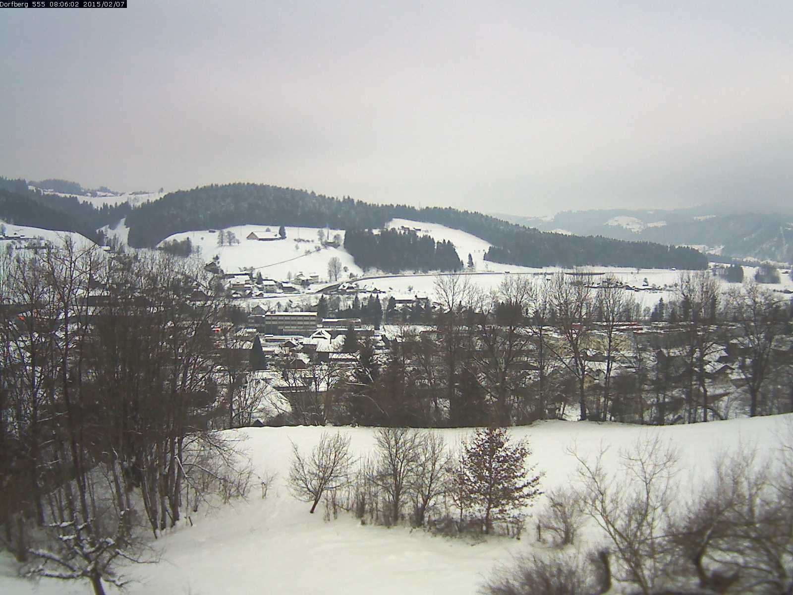 Webcam-Bild: Aussicht vom Dorfberg in Langnau 20150207-080601