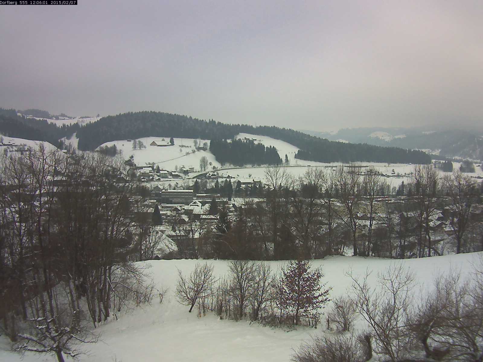 Webcam-Bild: Aussicht vom Dorfberg in Langnau 20150207-120601