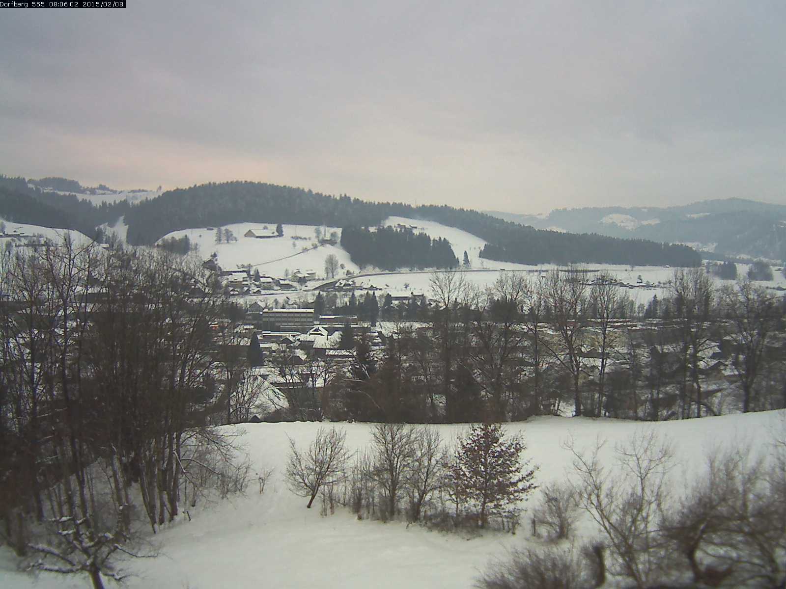 Webcam-Bild: Aussicht vom Dorfberg in Langnau 20150208-080601