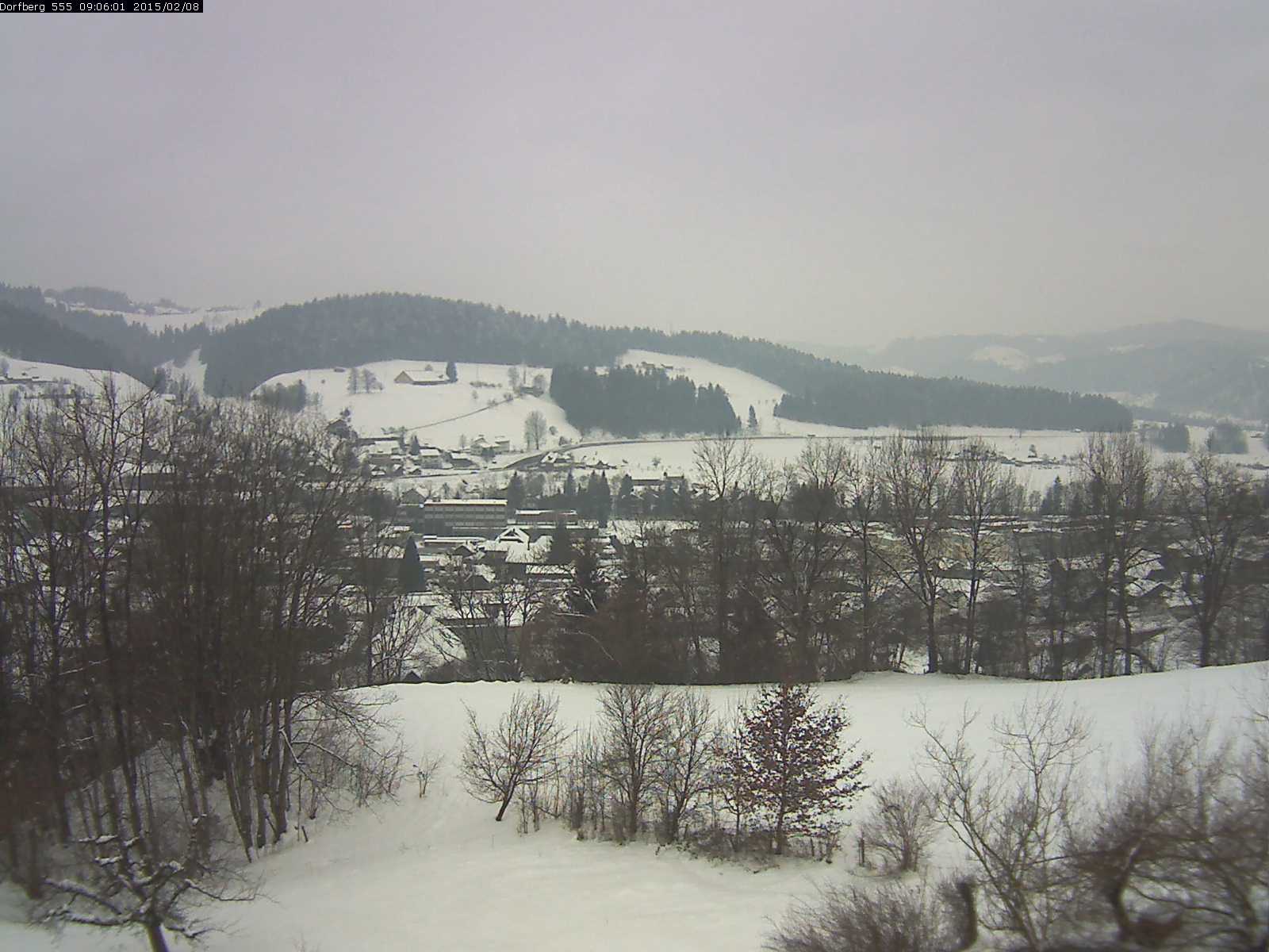 Webcam-Bild: Aussicht vom Dorfberg in Langnau 20150208-090601