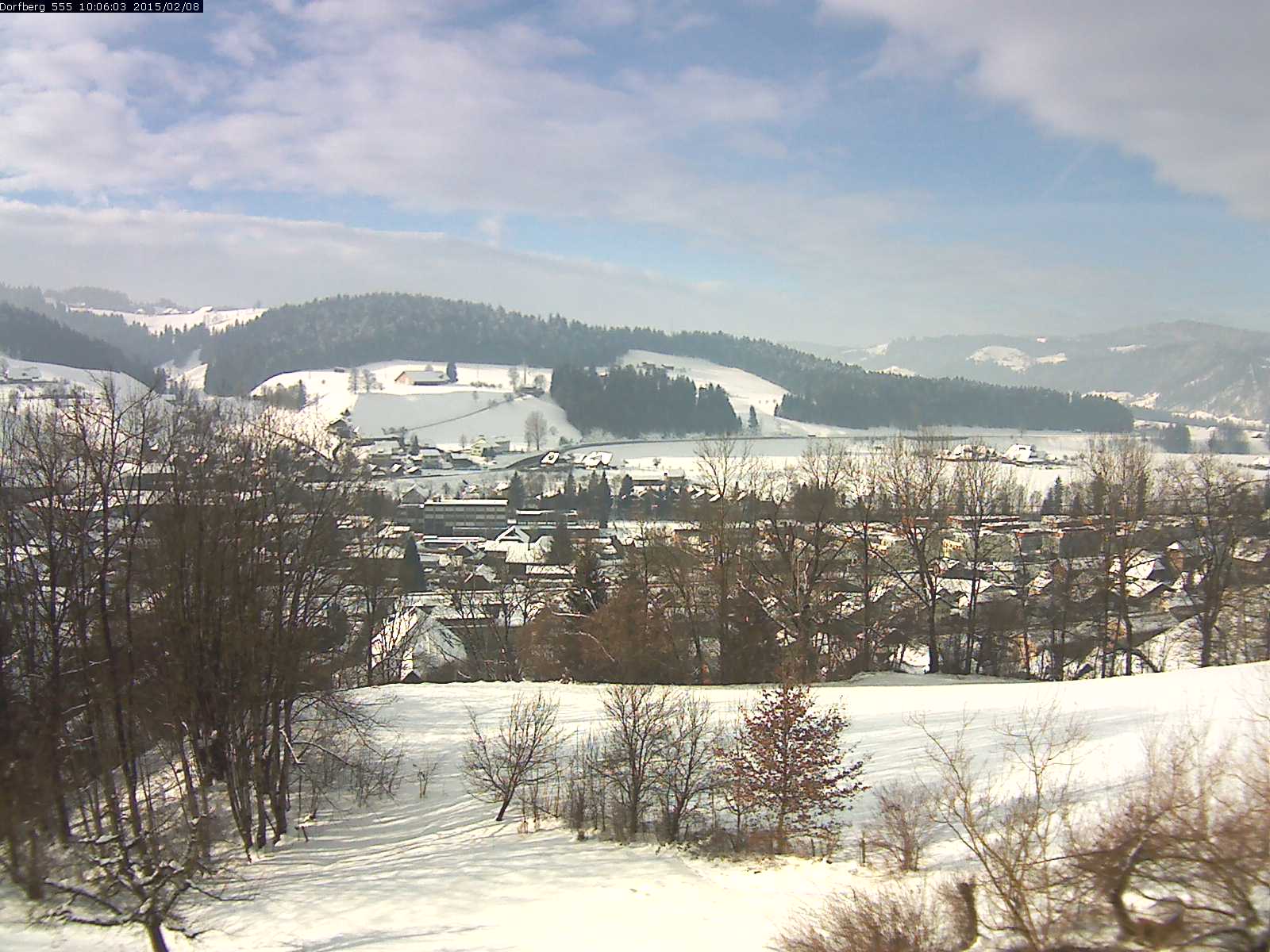 Webcam-Bild: Aussicht vom Dorfberg in Langnau 20150208-100601