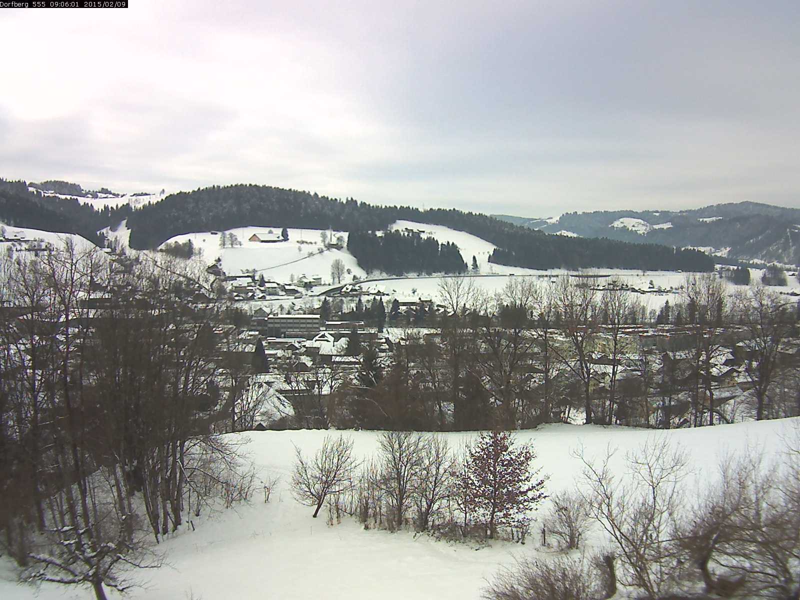 Webcam-Bild: Aussicht vom Dorfberg in Langnau 20150209-090601