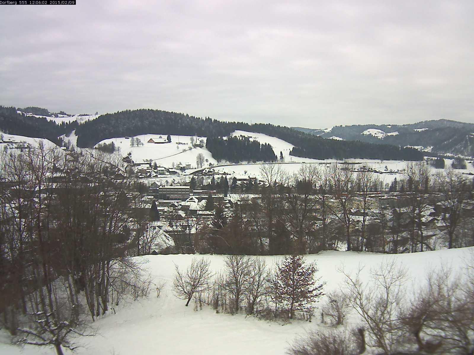 Webcam-Bild: Aussicht vom Dorfberg in Langnau 20150209-120601