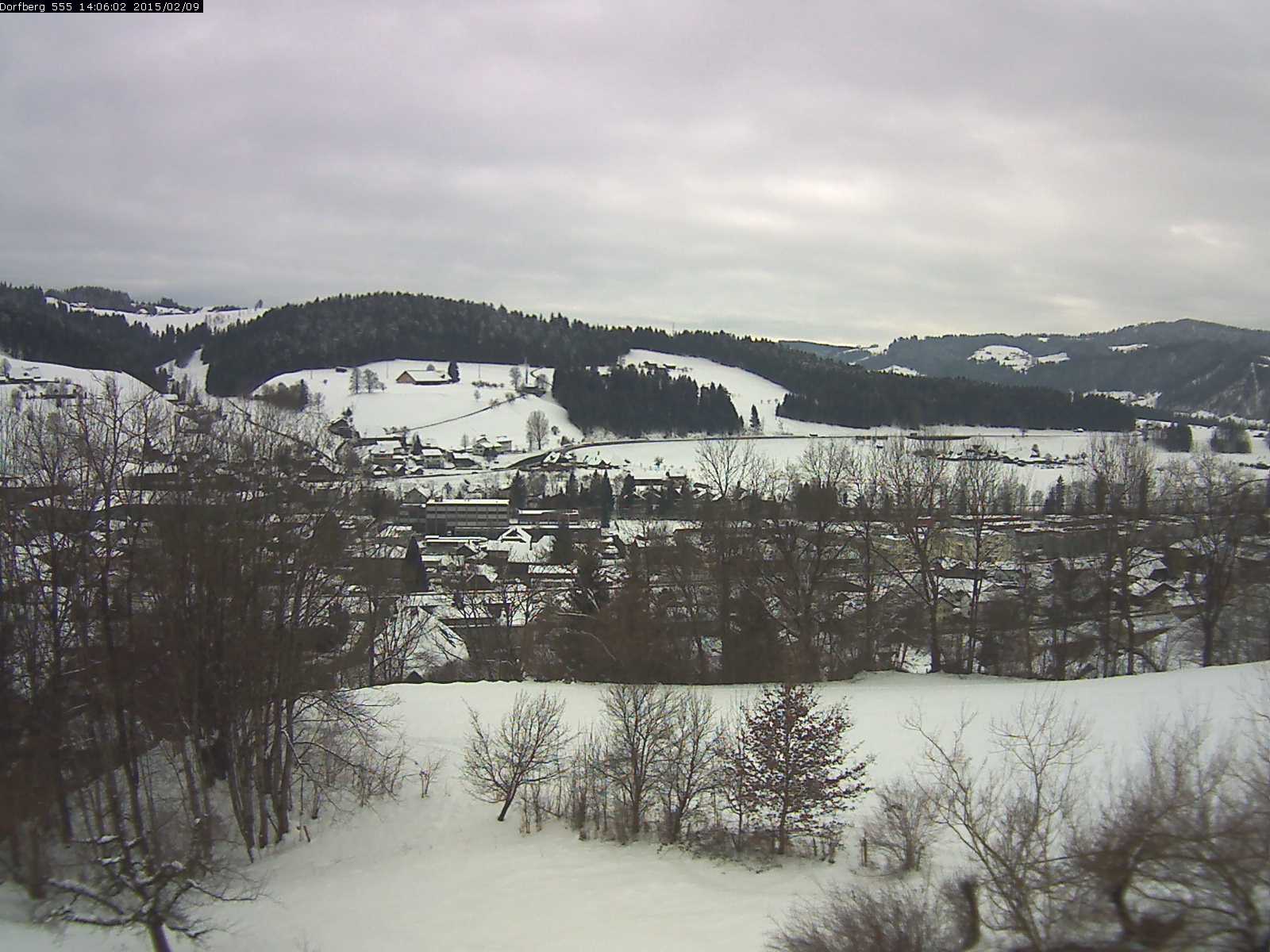Webcam-Bild: Aussicht vom Dorfberg in Langnau 20150209-140601