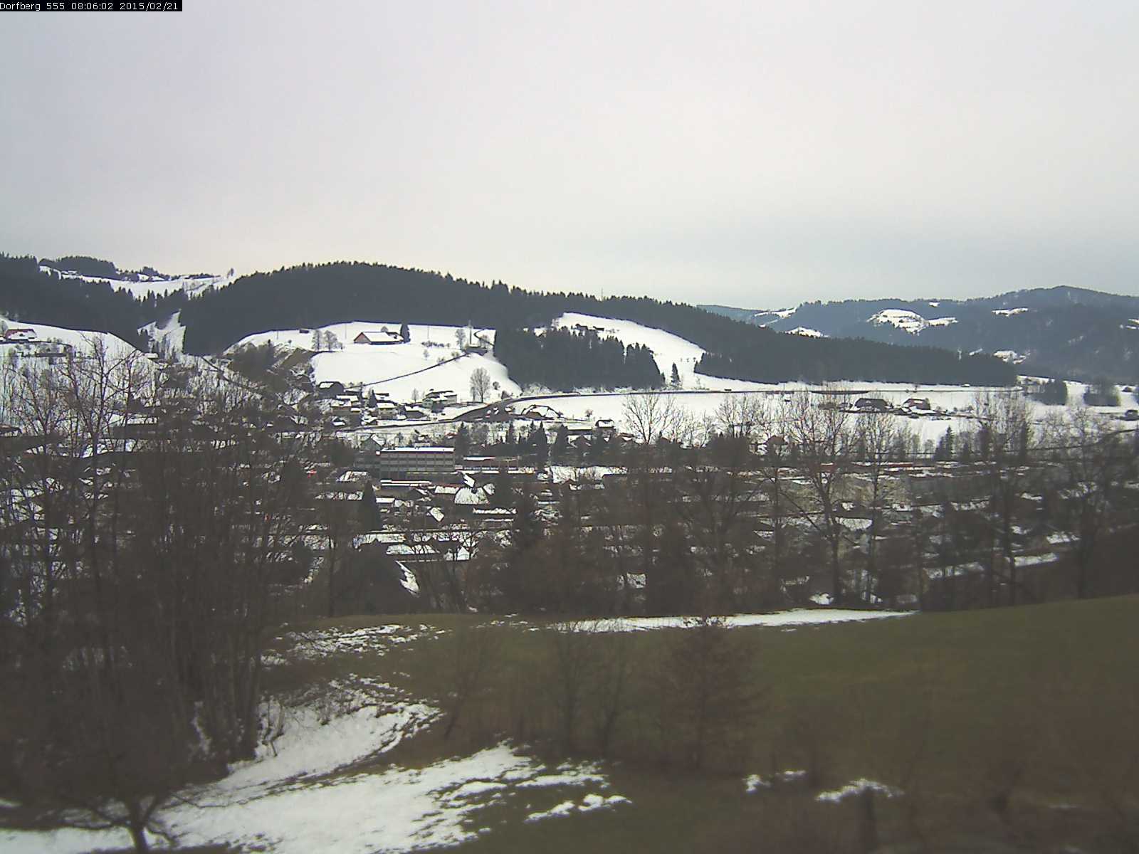 Webcam-Bild: Aussicht vom Dorfberg in Langnau 20150221-080601