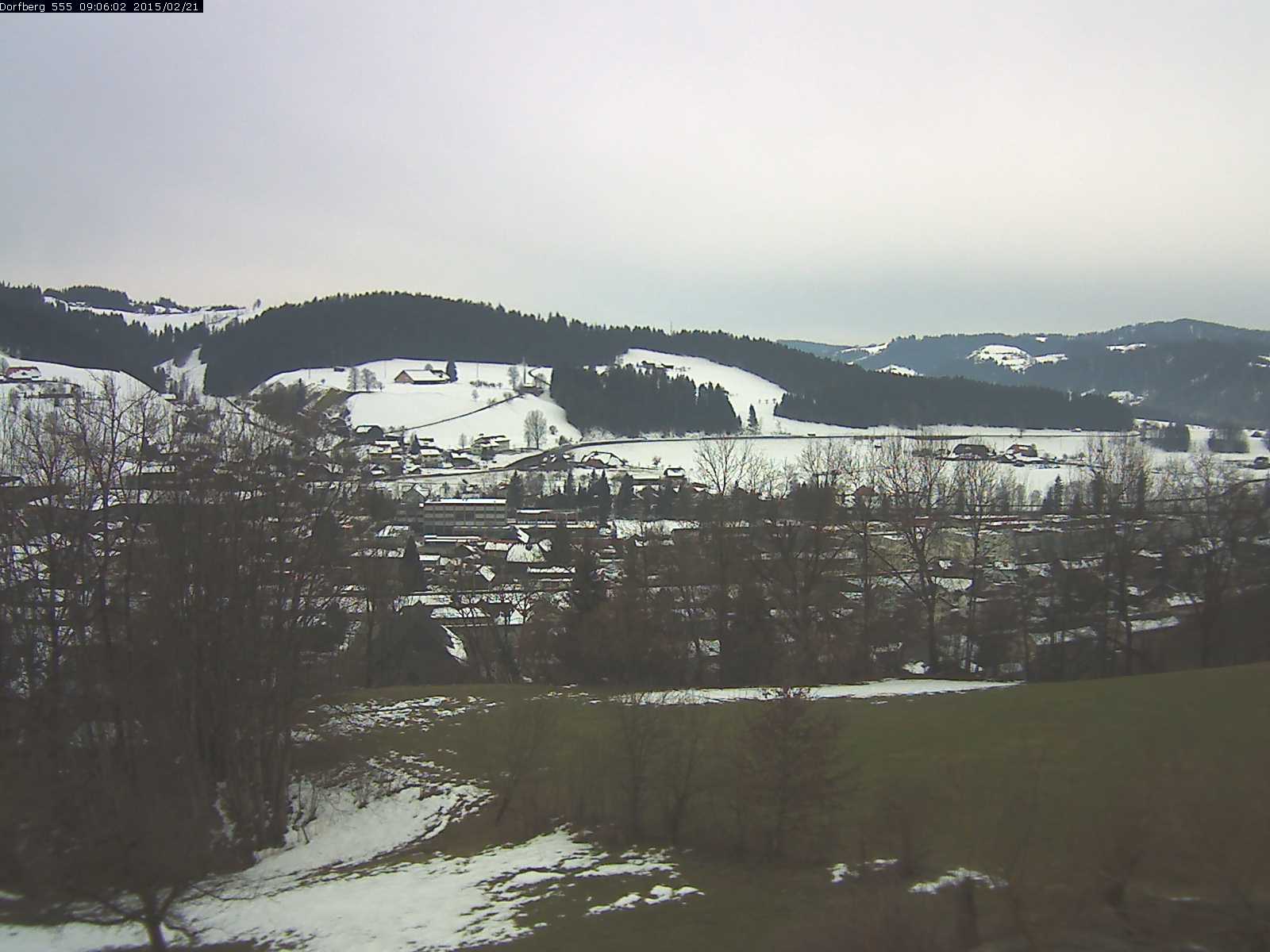 Webcam-Bild: Aussicht vom Dorfberg in Langnau 20150221-090601