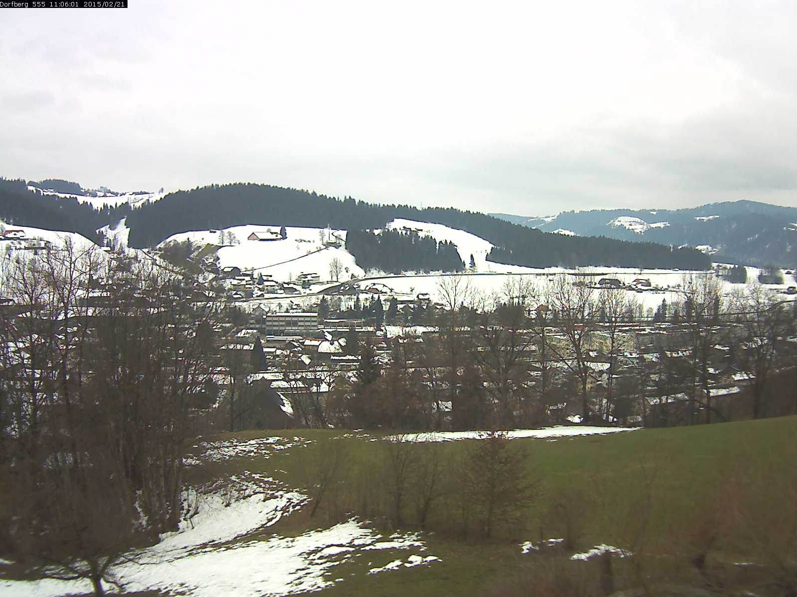 Webcam-Bild: Aussicht vom Dorfberg in Langnau 20150221-110601