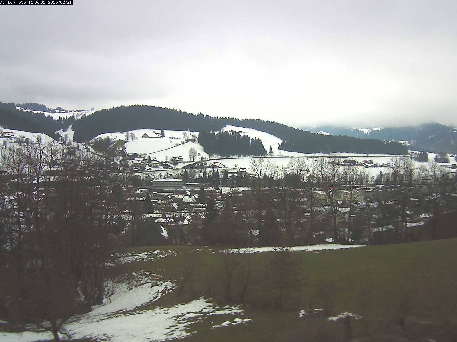 Webcam-Bild: Aussicht vom Dorfberg in Langnau 20150221-120601