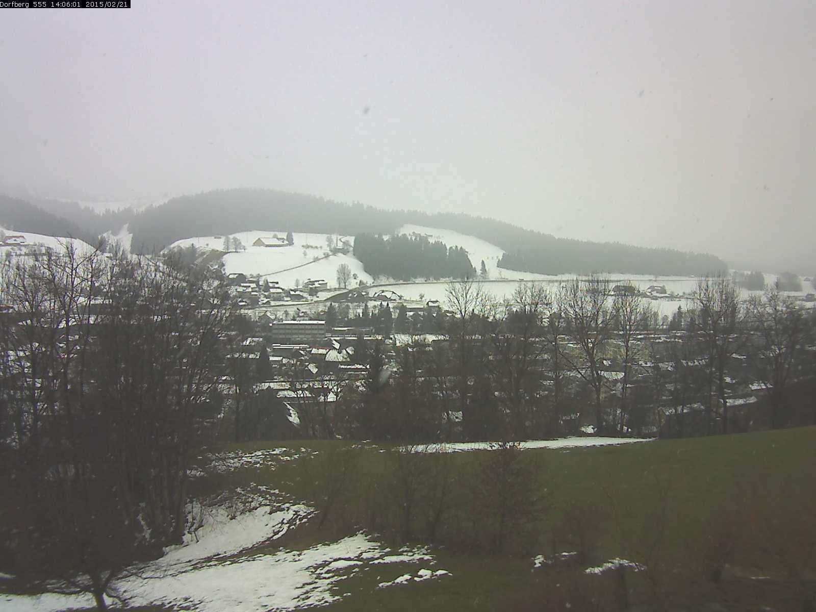 Webcam-Bild: Aussicht vom Dorfberg in Langnau 20150221-140601