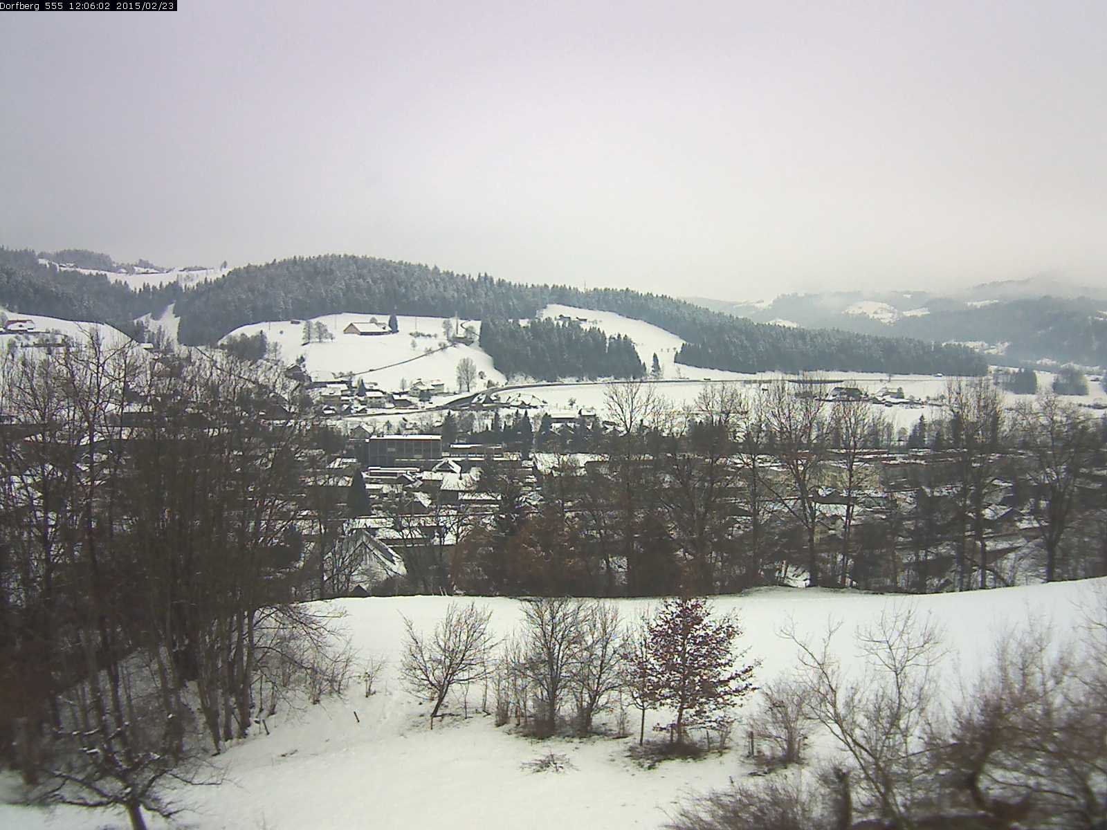 Webcam-Bild: Aussicht vom Dorfberg in Langnau 20150223-120601