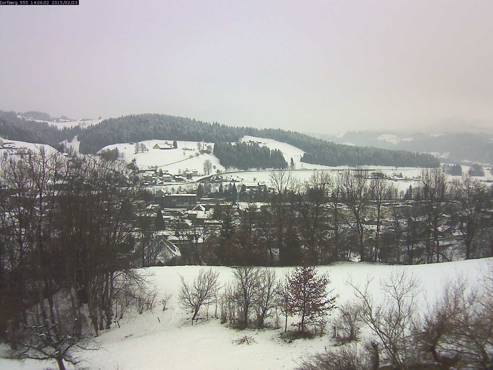 Webcam-Bild: Aussicht vom Dorfberg in Langnau 20150223-140601