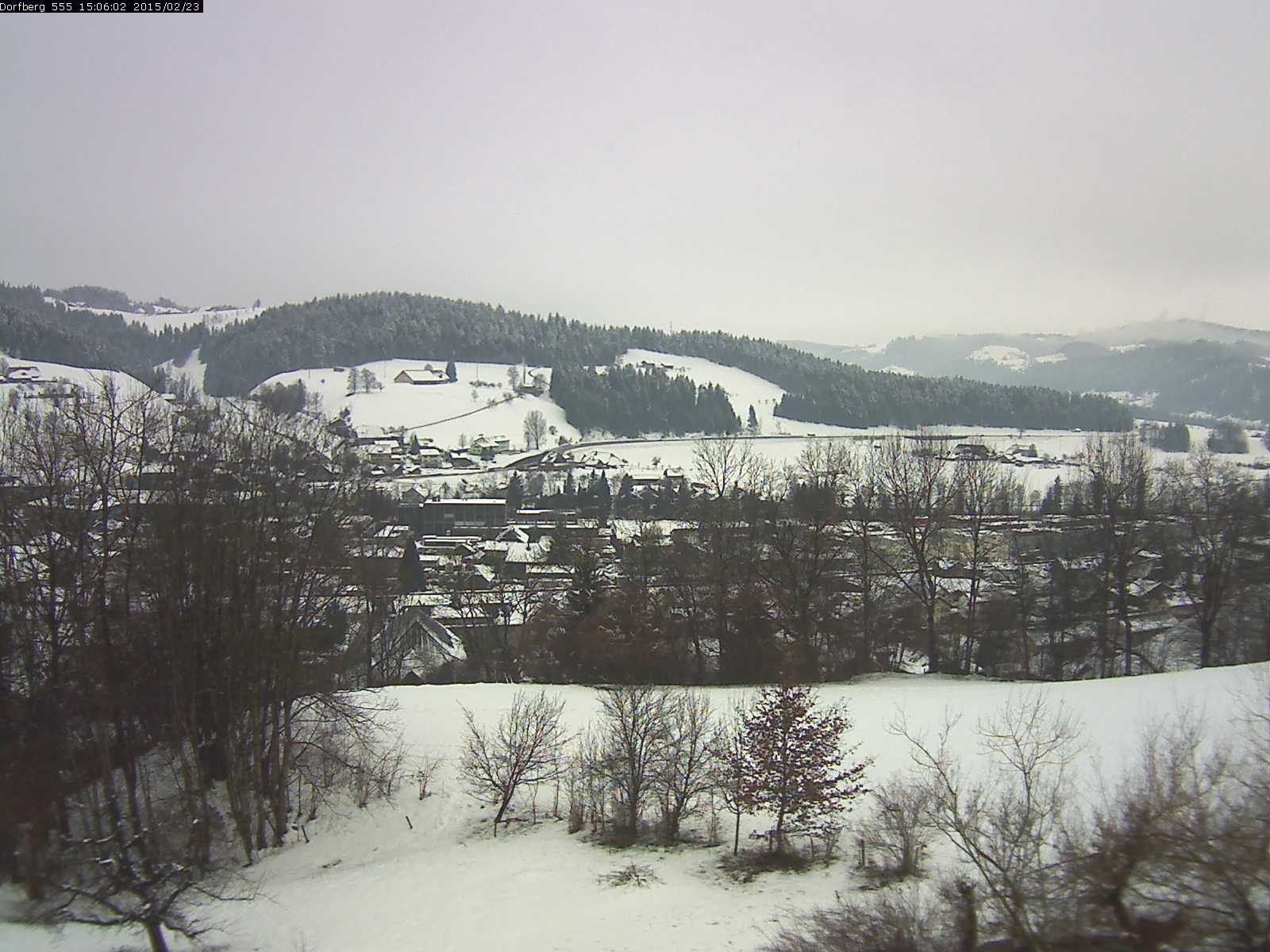 Webcam-Bild: Aussicht vom Dorfberg in Langnau 20150223-150601