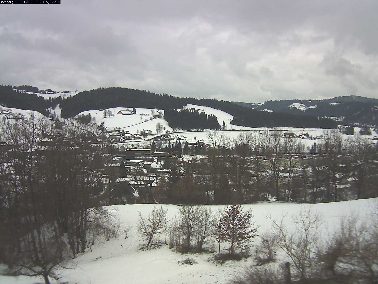 Webcam-Bild: Aussicht vom Dorfberg in Langnau 20150224-120601