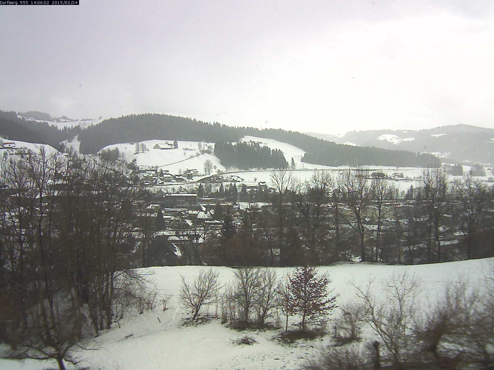 Webcam-Bild: Aussicht vom Dorfberg in Langnau 20150224-140601